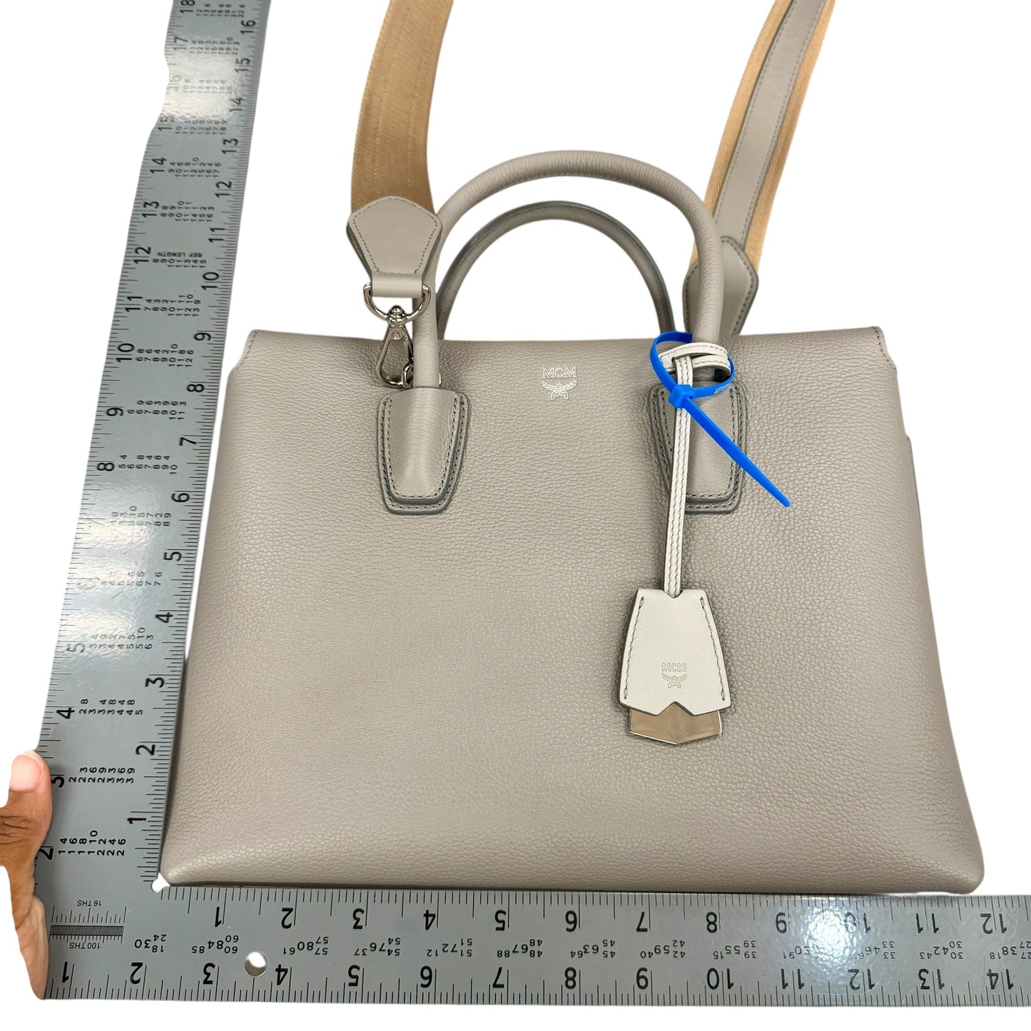 Handbag Luxury Designer By Mcm, Size: Medium