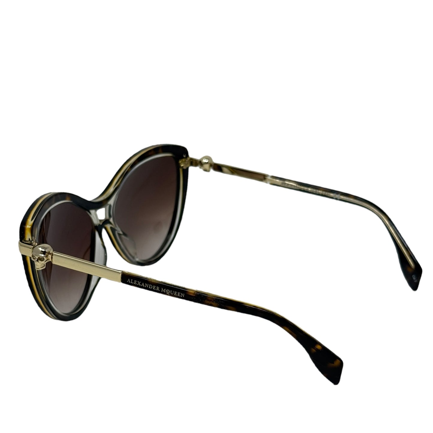 AM0021S Cat Eye Sunglasses Luxury Designer By Alexander Mcqueen
