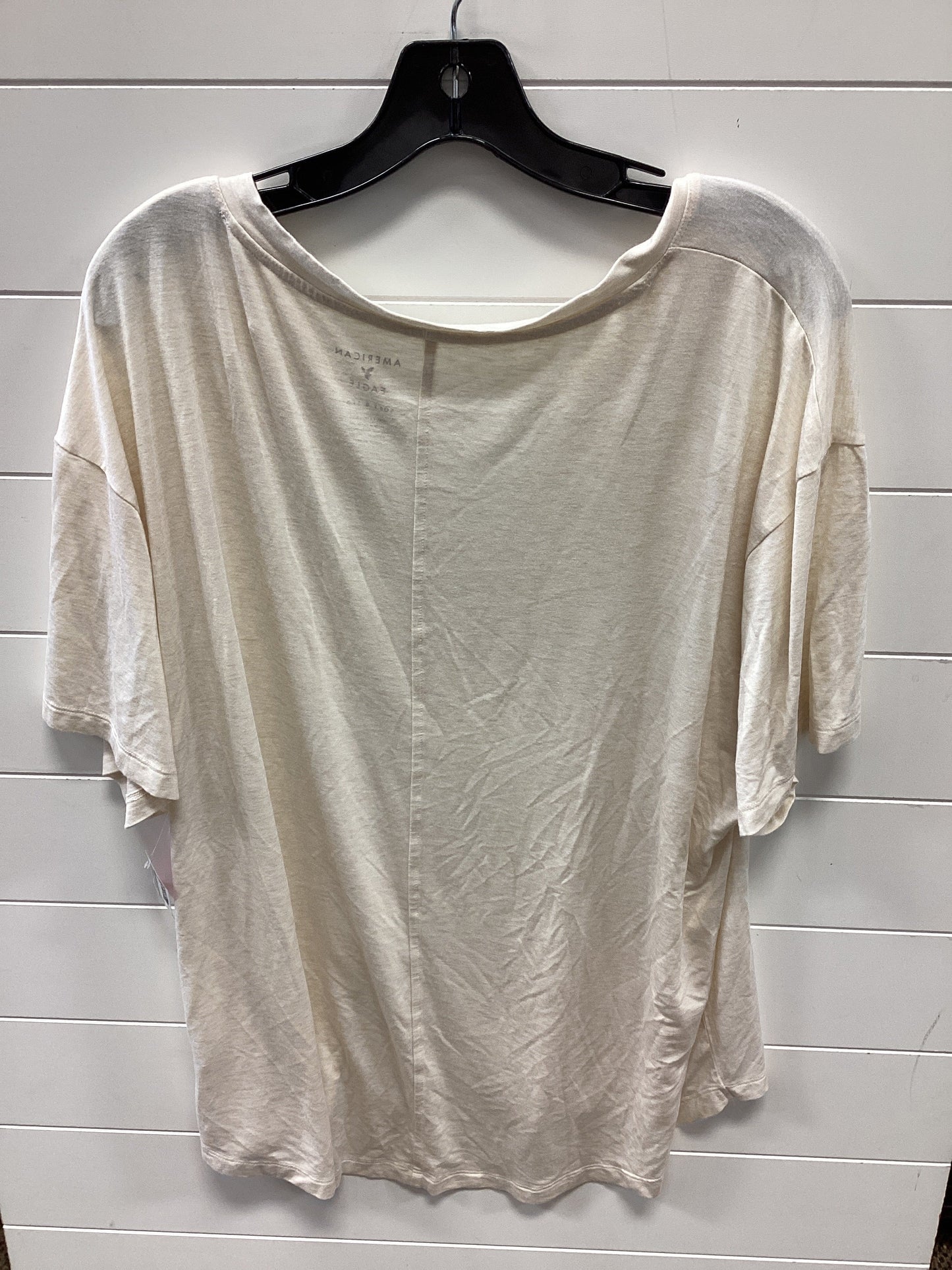 Top Ss By American Eagle In Cream, Size:1X