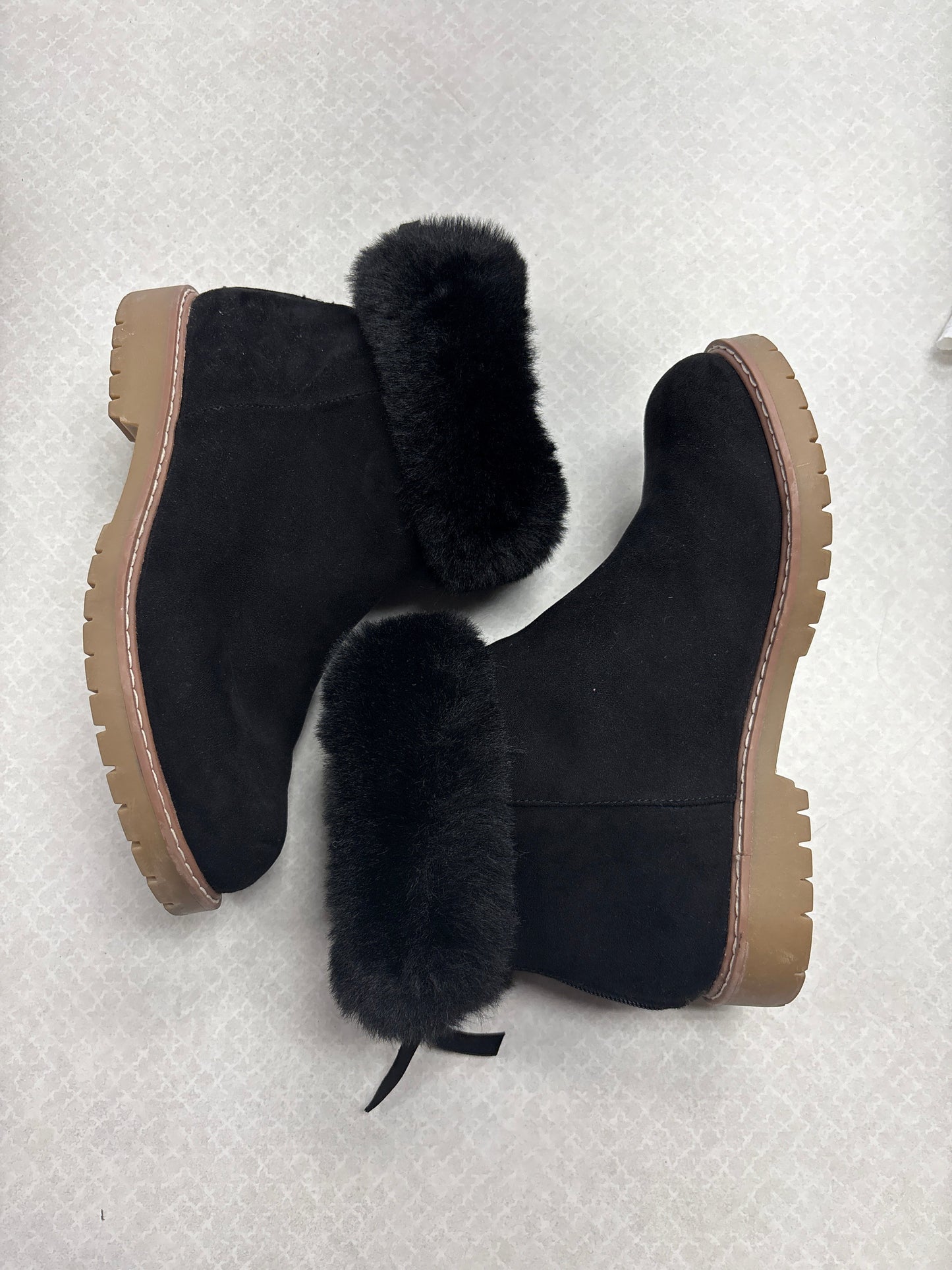 Boots Ankle Flats By American Eagle In Black, Size:6.5