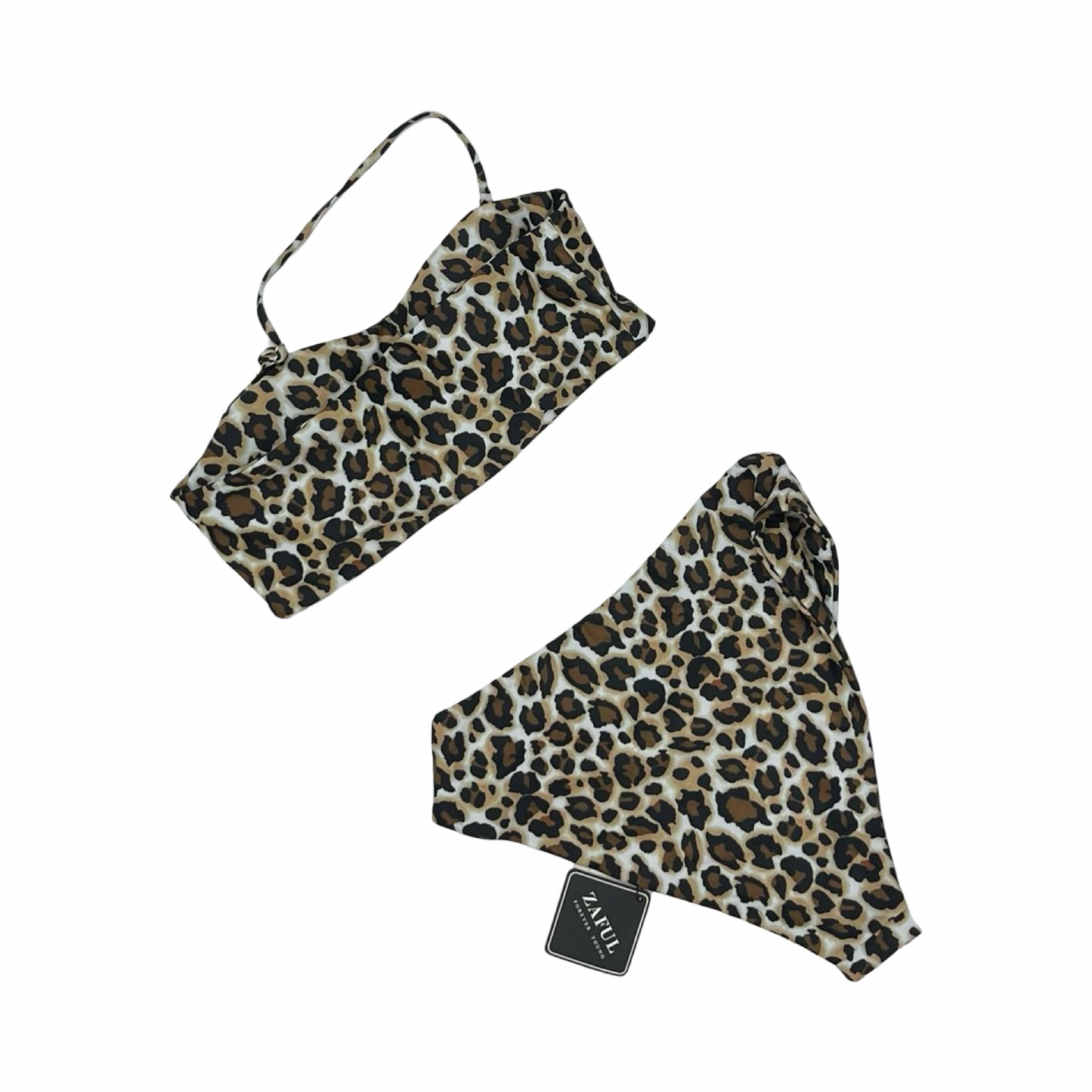 Swimsuit 2Pc By Zaful In Leopard Print, Size:S