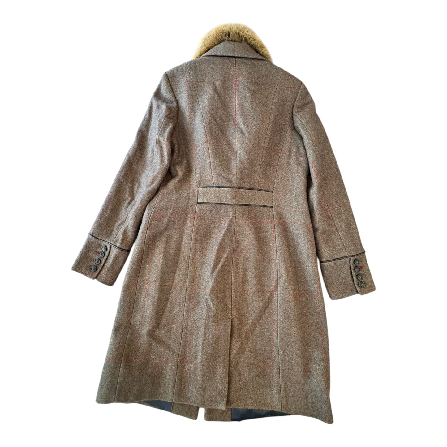 Coat Peacoat By Joules In Multi, Size:8