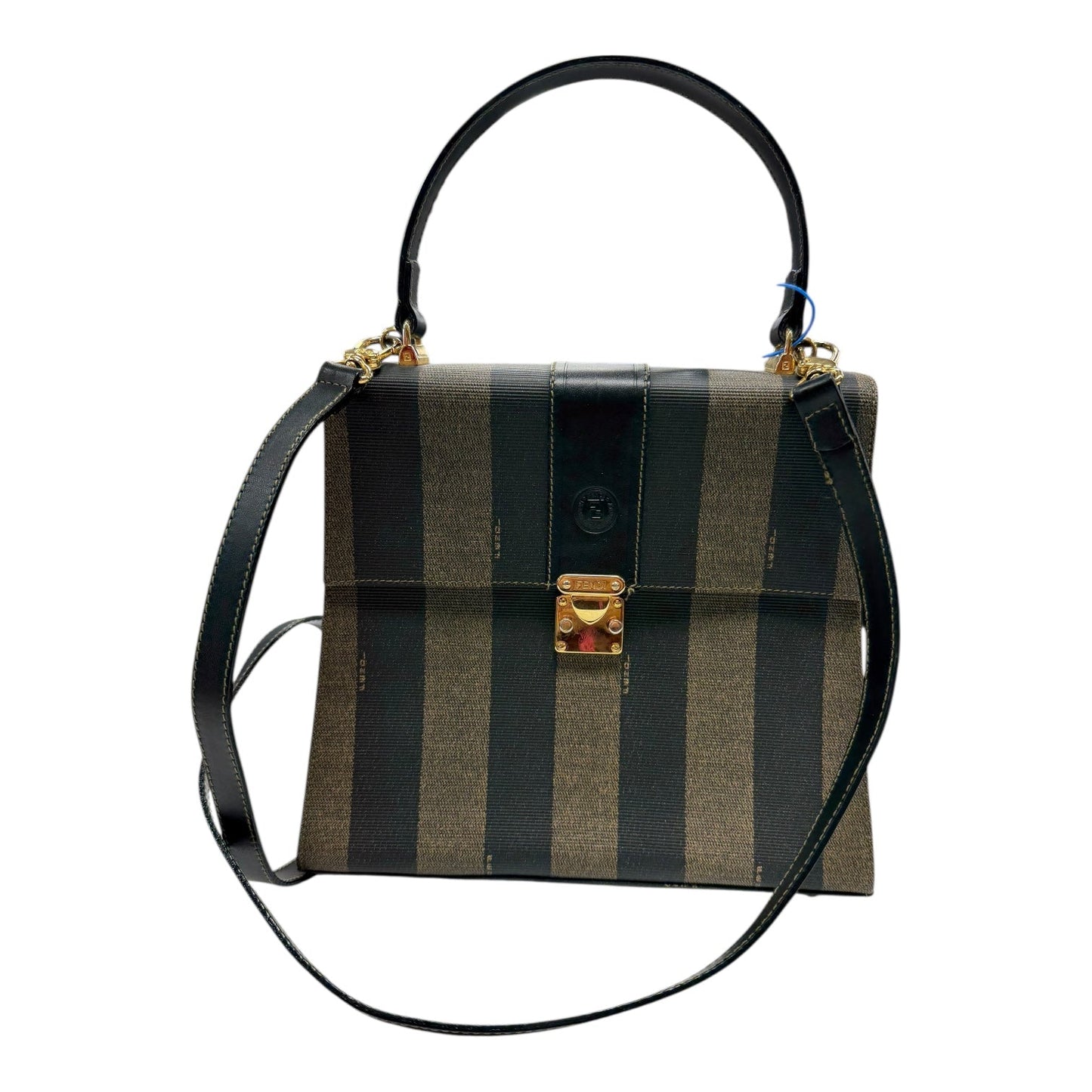 Crossbody Luxury Designer By Fendi In Brown, Size:Medium