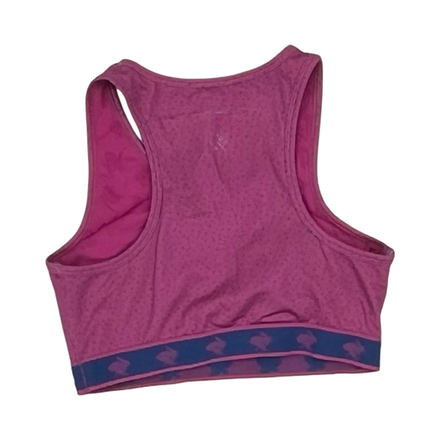 Athletic Bra By Rabbit In Pink & Purple, Size:M