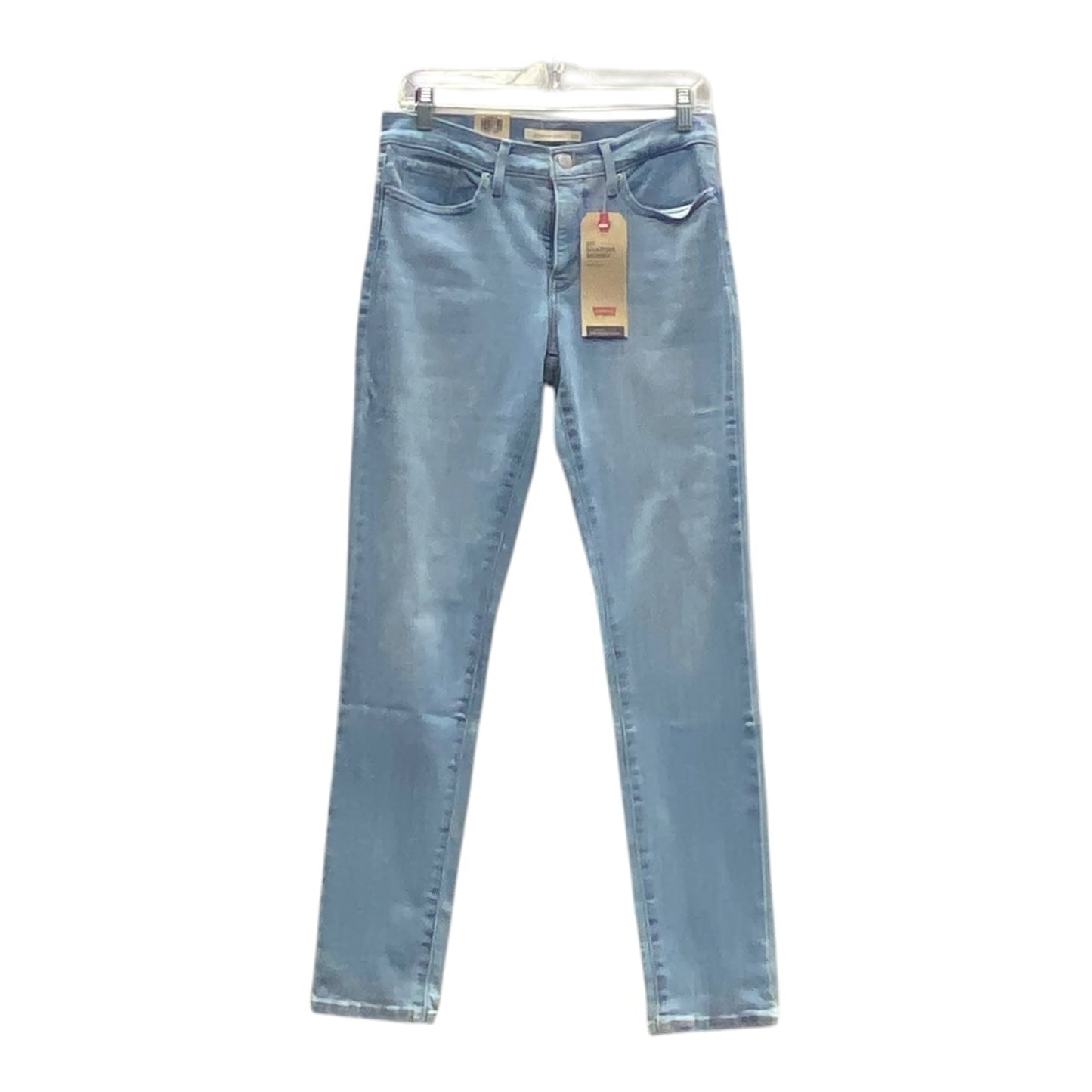 Jeans Straight By Levis In Blue, Size:6