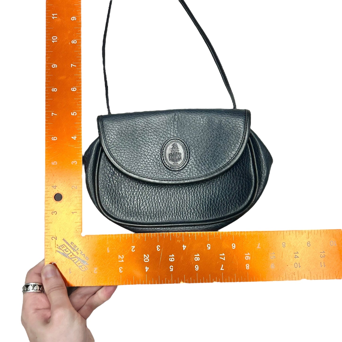 Crossbody Designer By Mark Cross, Size: Small