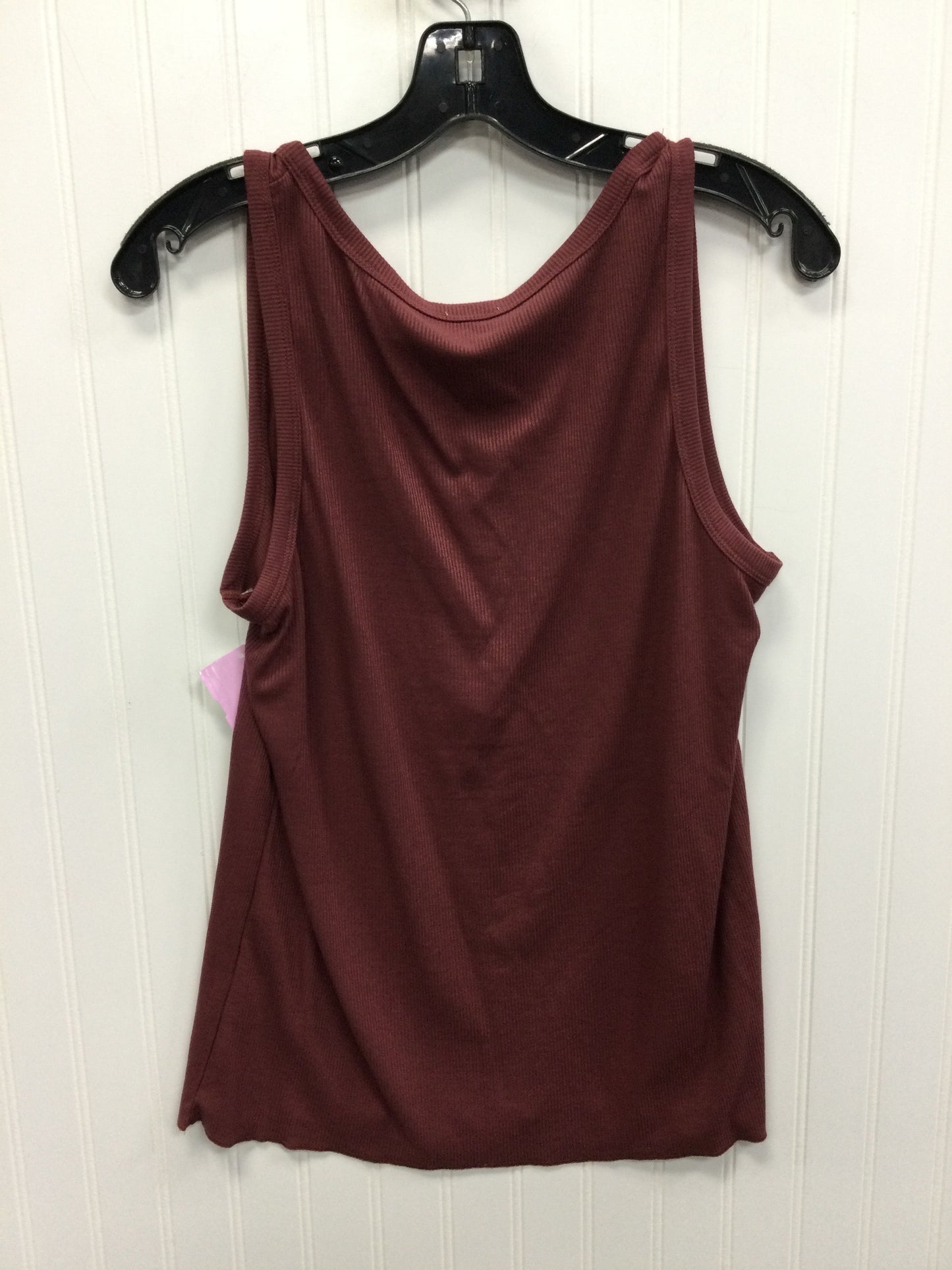 Tank Top By Pulse In Maroon, Size:Xl