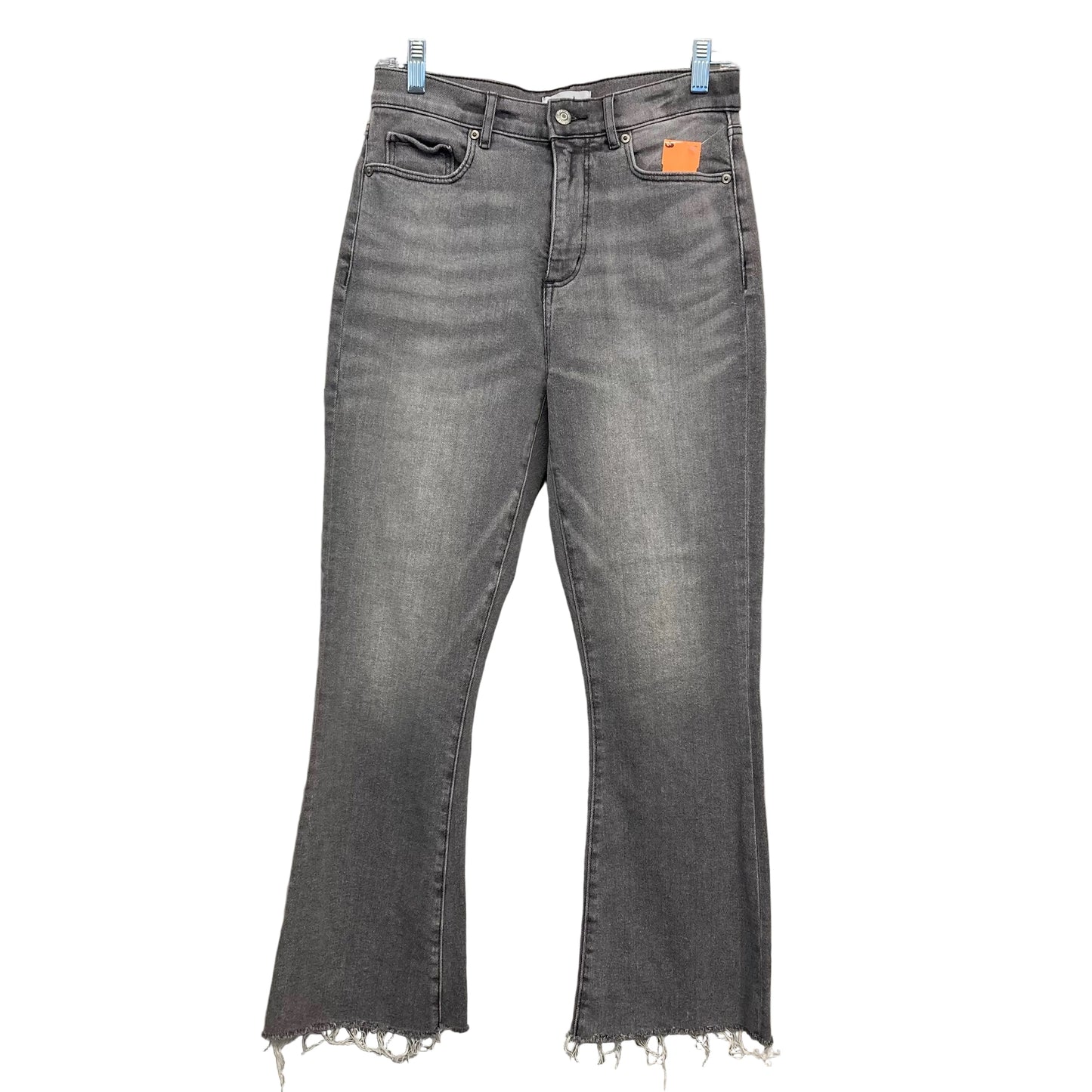 Jeans Boot Cut By Loft In Grey Denim, Size:4