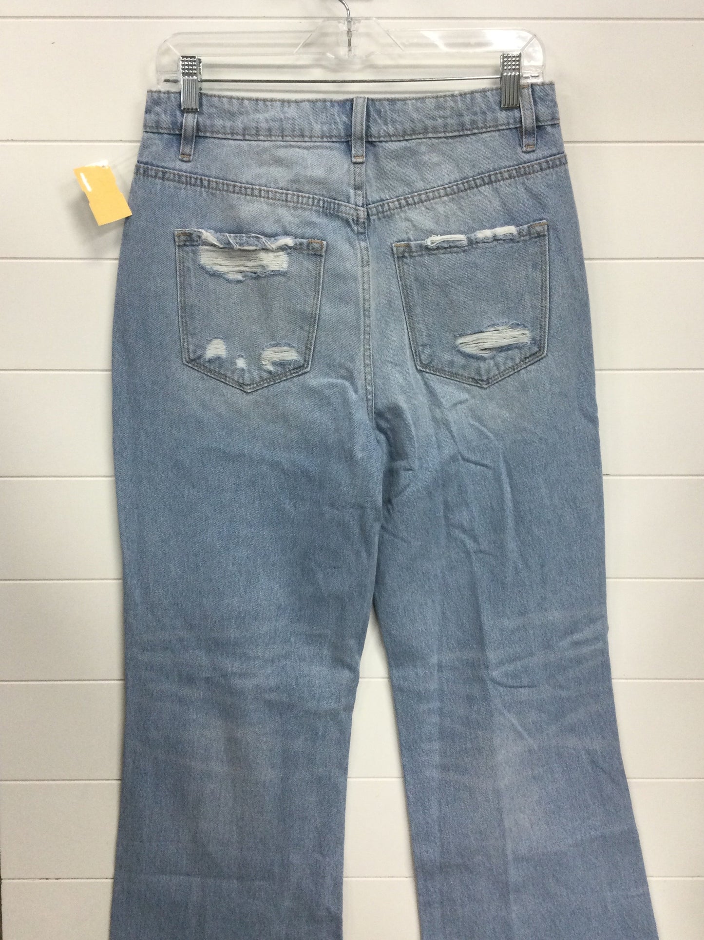 Jeans Wide Leg By Flying Monkey In Blue Denim, Size:6