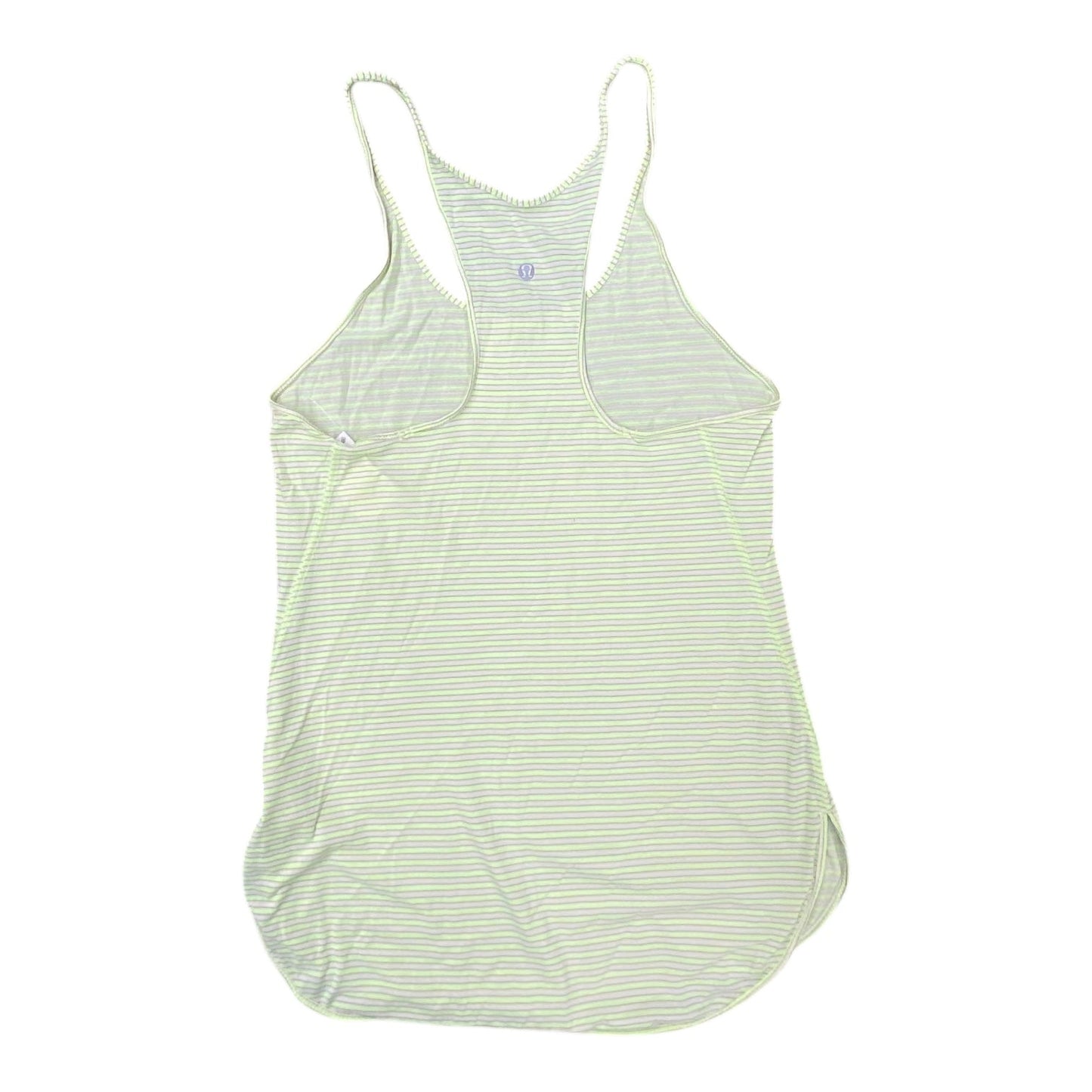 Athletic Tank Top By Lululemon In Yellow, Size:S