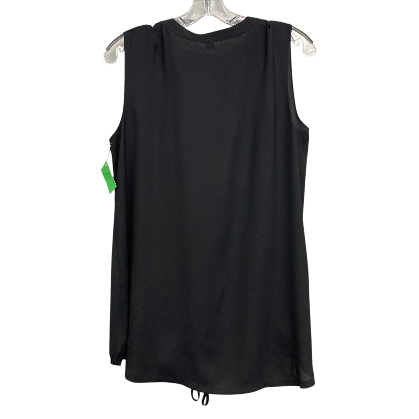 Top Sleeveless By Ann Taylor In Black, Size:S