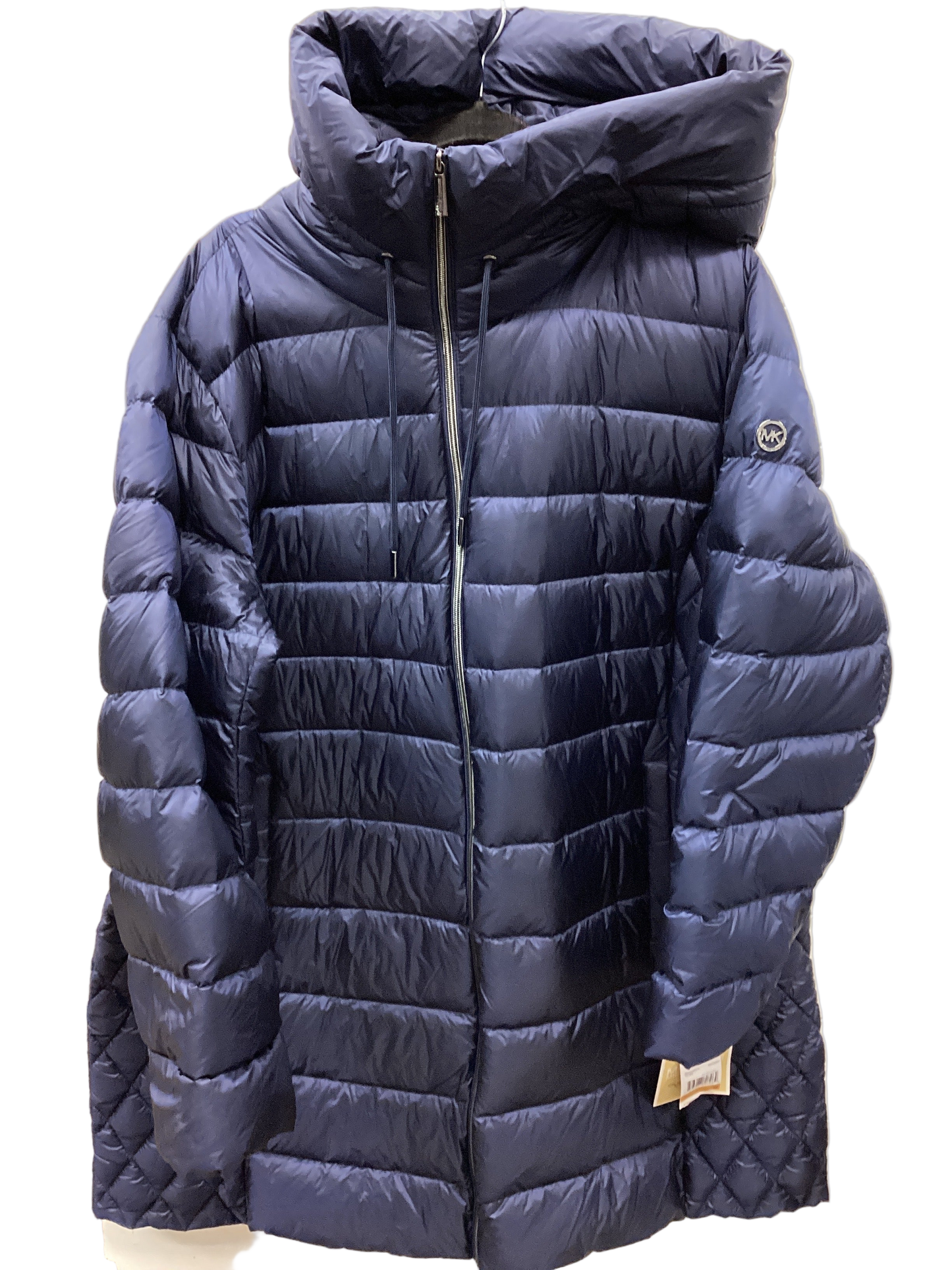 Coat Puffer & Quilted By Michael By Michael Kors In Navy, Size:3X
