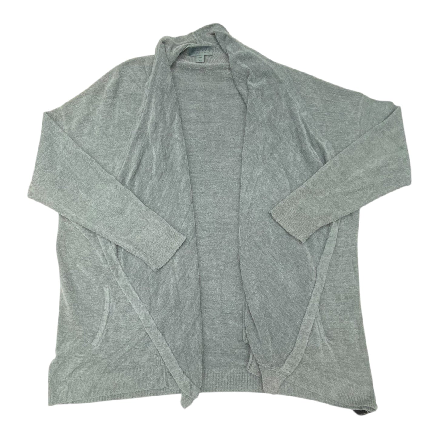Sweater Cardigan By Barefoot Dreams In Blue, Size:L