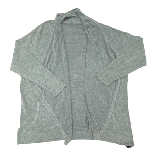 Sweater Cardigan By Barefoot Dreams In Blue, Size:L