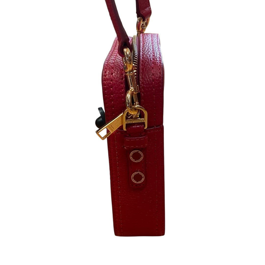 Handbag Luxury Designer By Marc Jacobs In Red, Size:Small