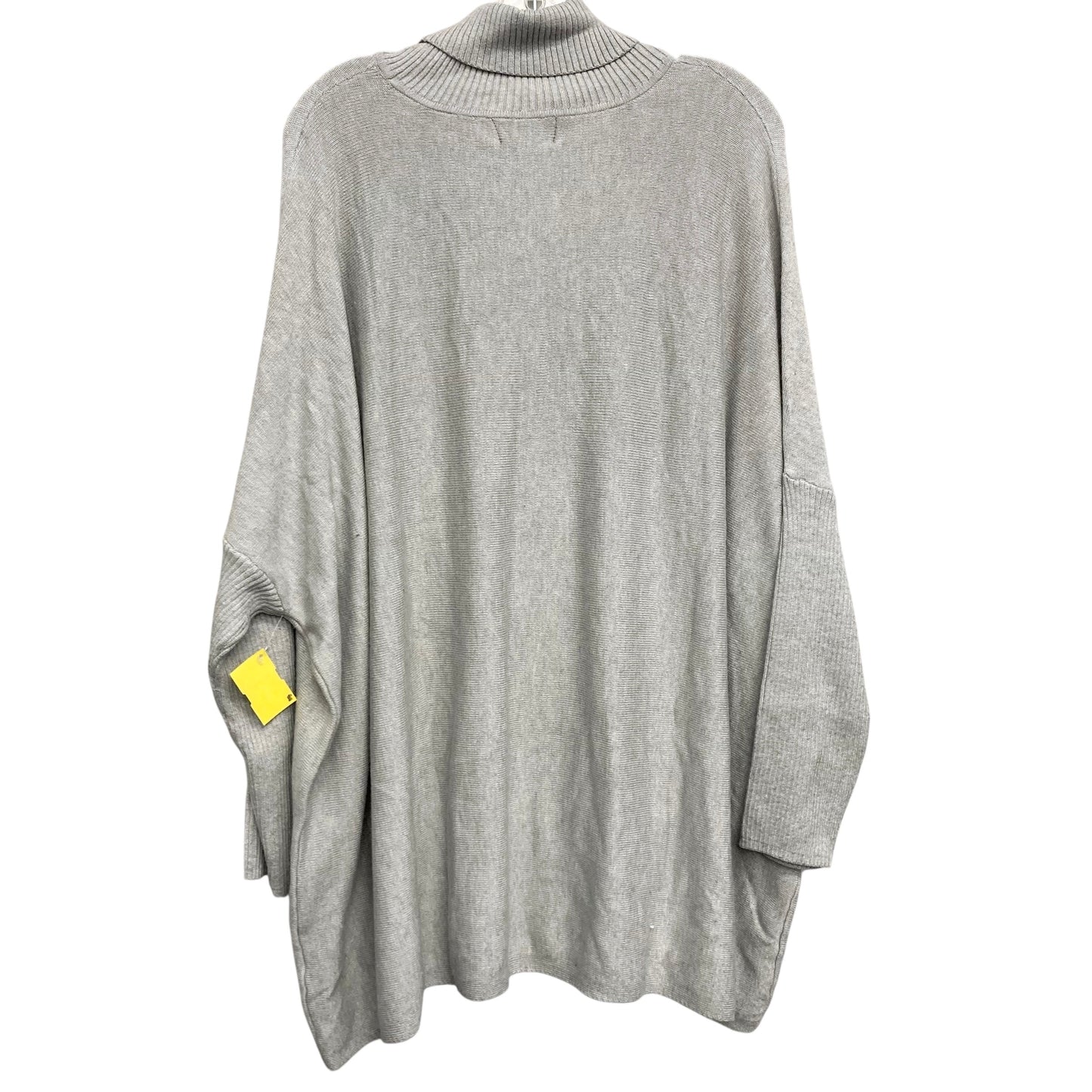 Sweater By Joseph A. In Grey, Size:2X