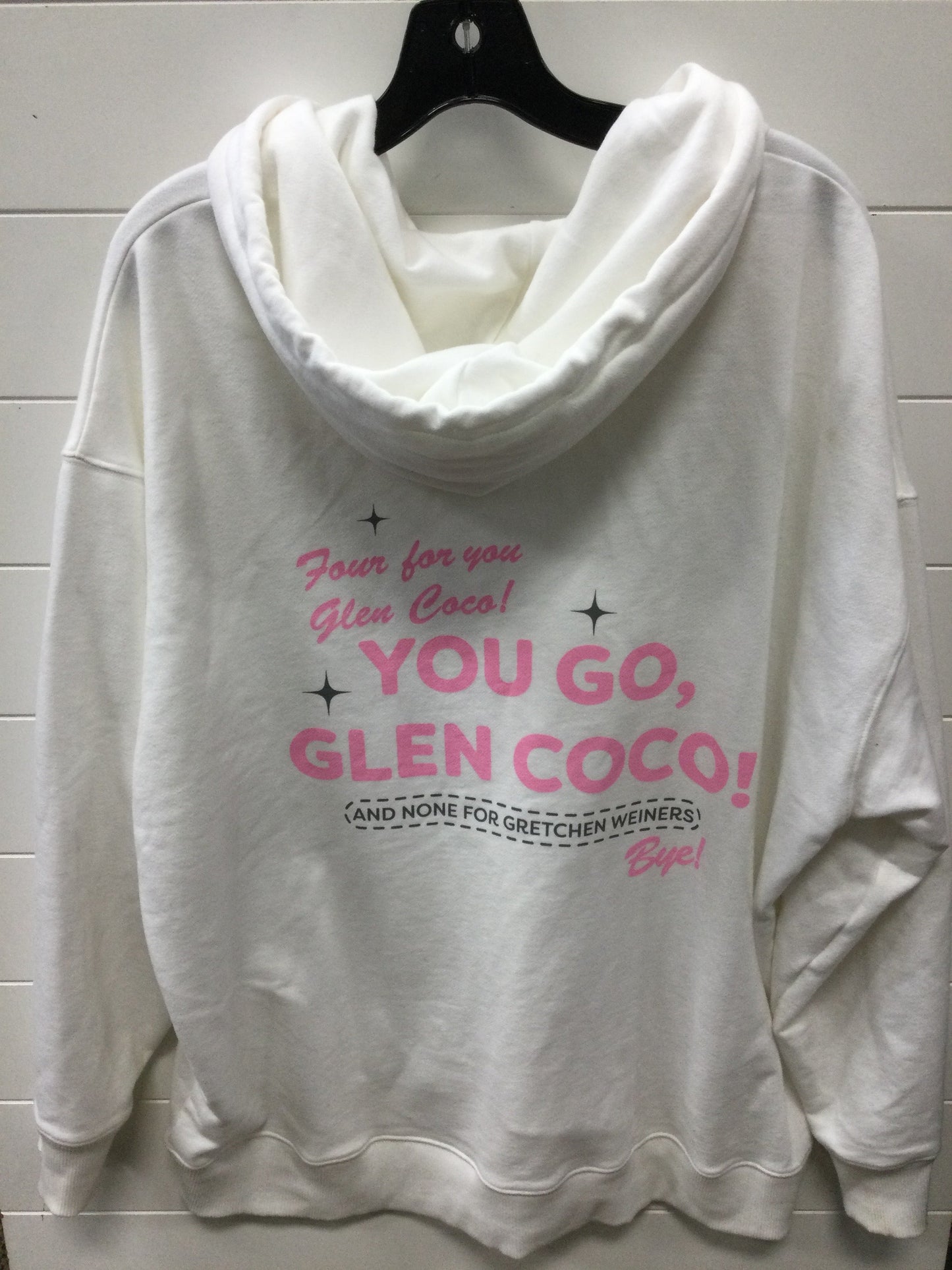 Sweatshirt Hoodie By American Eagle In White, Size:Xl