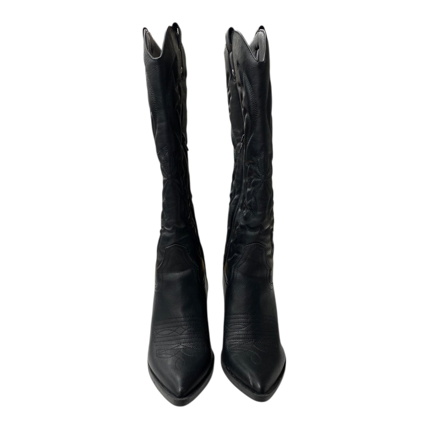 Boots Western By Forever 21 In Black, Size:10