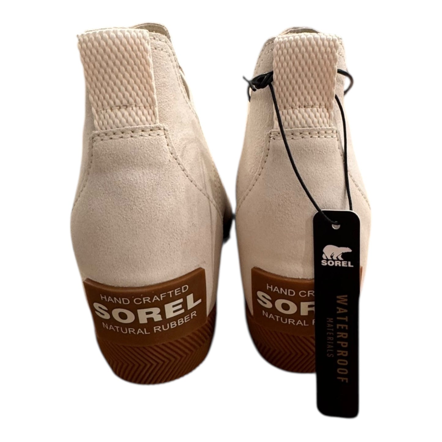 Boots Designer By Sorel In Cream, Size:7