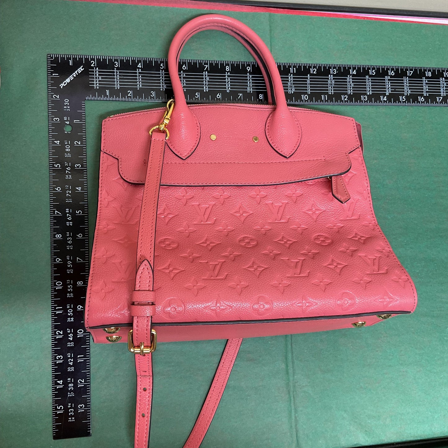 Handbag Luxury Designer By Louis Vuitton In Pink, Size:Medium