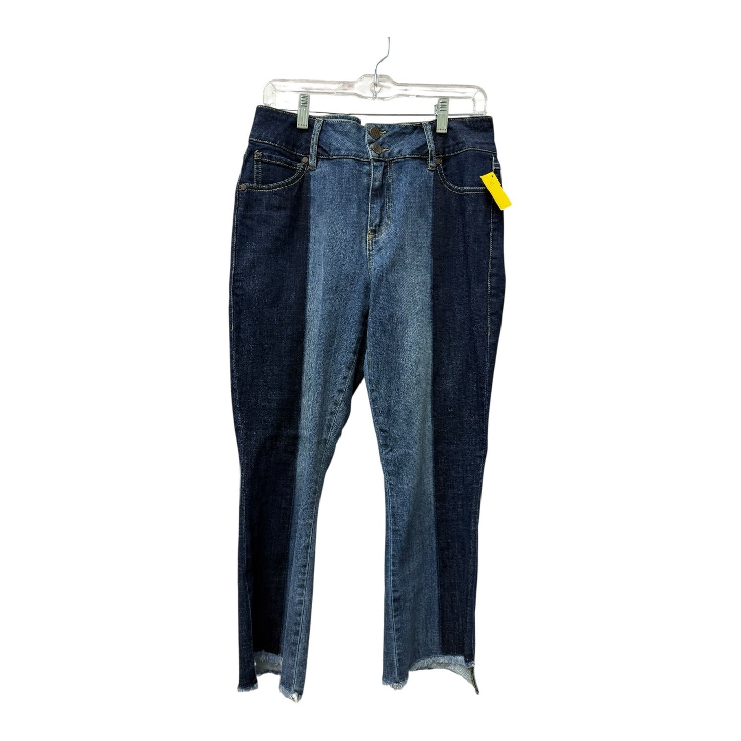 Jeans Cropped By Cabi In Blue Denim, Size:10