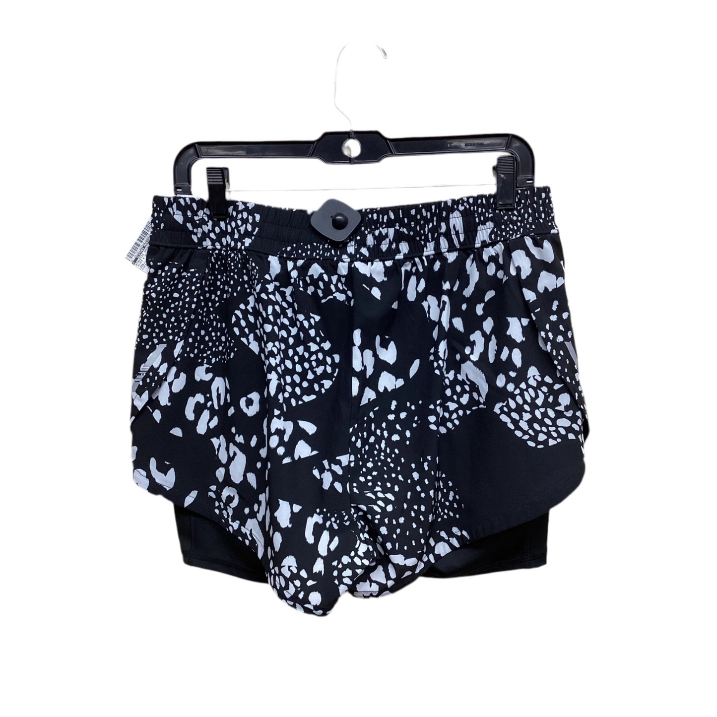 Athletic Shorts By Clothes Mentor In Black & White, Size: M