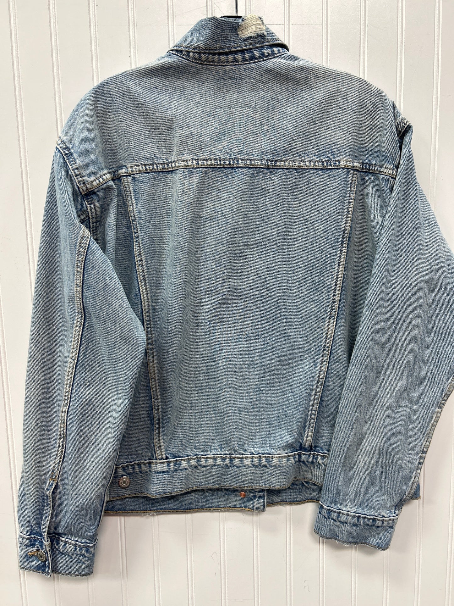 Jacket Denim By Old Navy In Blue Denim, Size:L