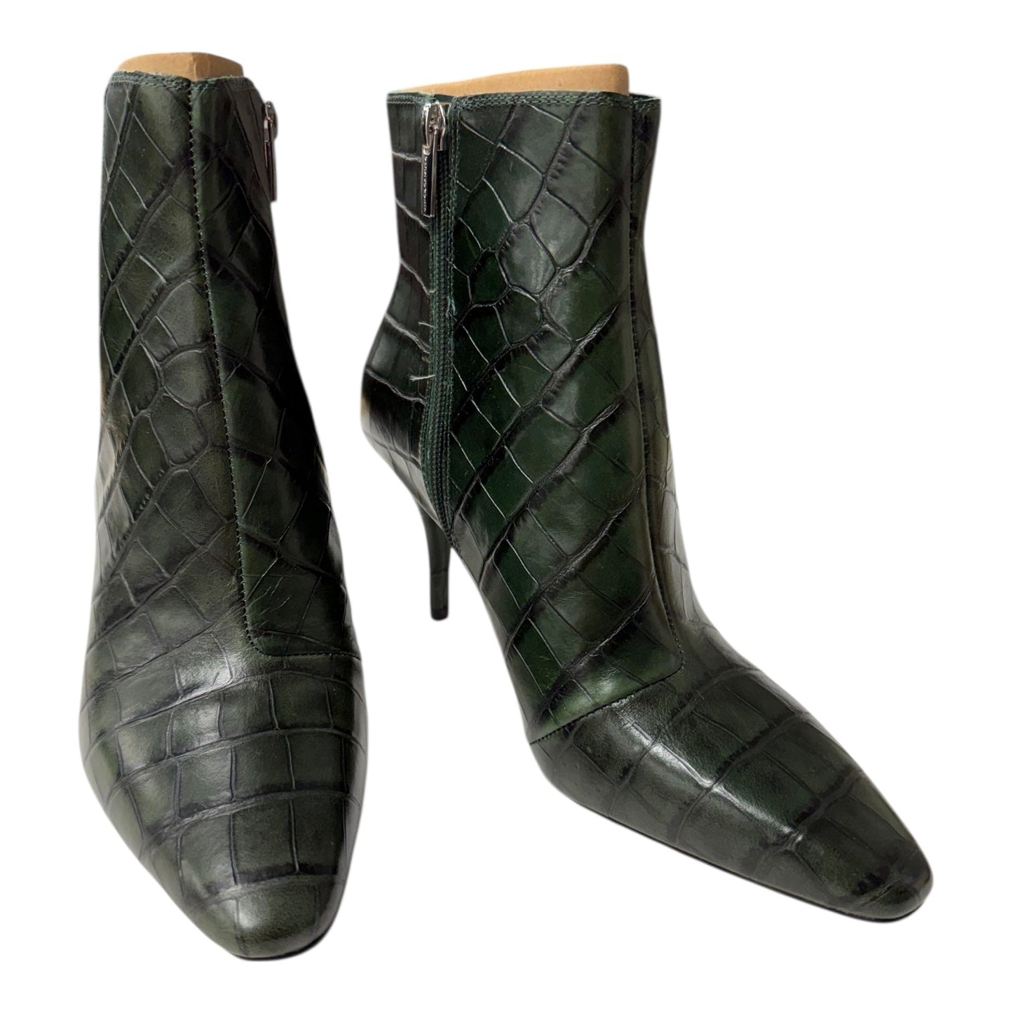 Boots Ankle Heels By Vince Camuto In Green, Size:8