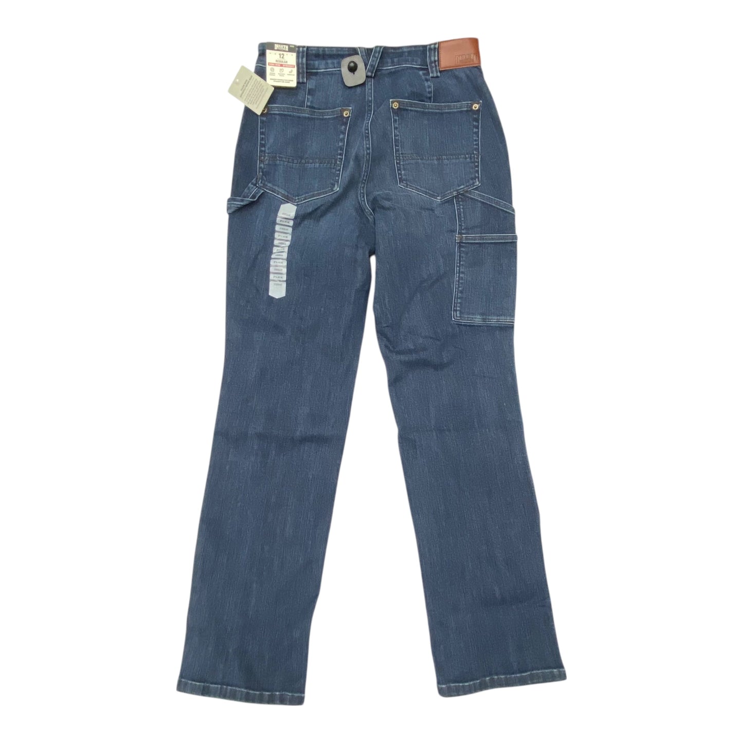 Jeans Straight By Duluth Trading In Blue, Size:12