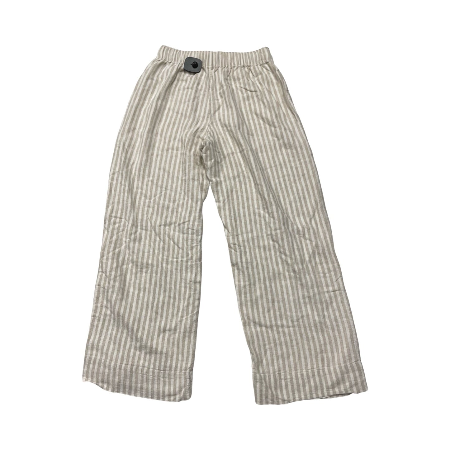 Pants Wide Leg By Abercrombie And Fitch In Striped Pattern, Size:Xs