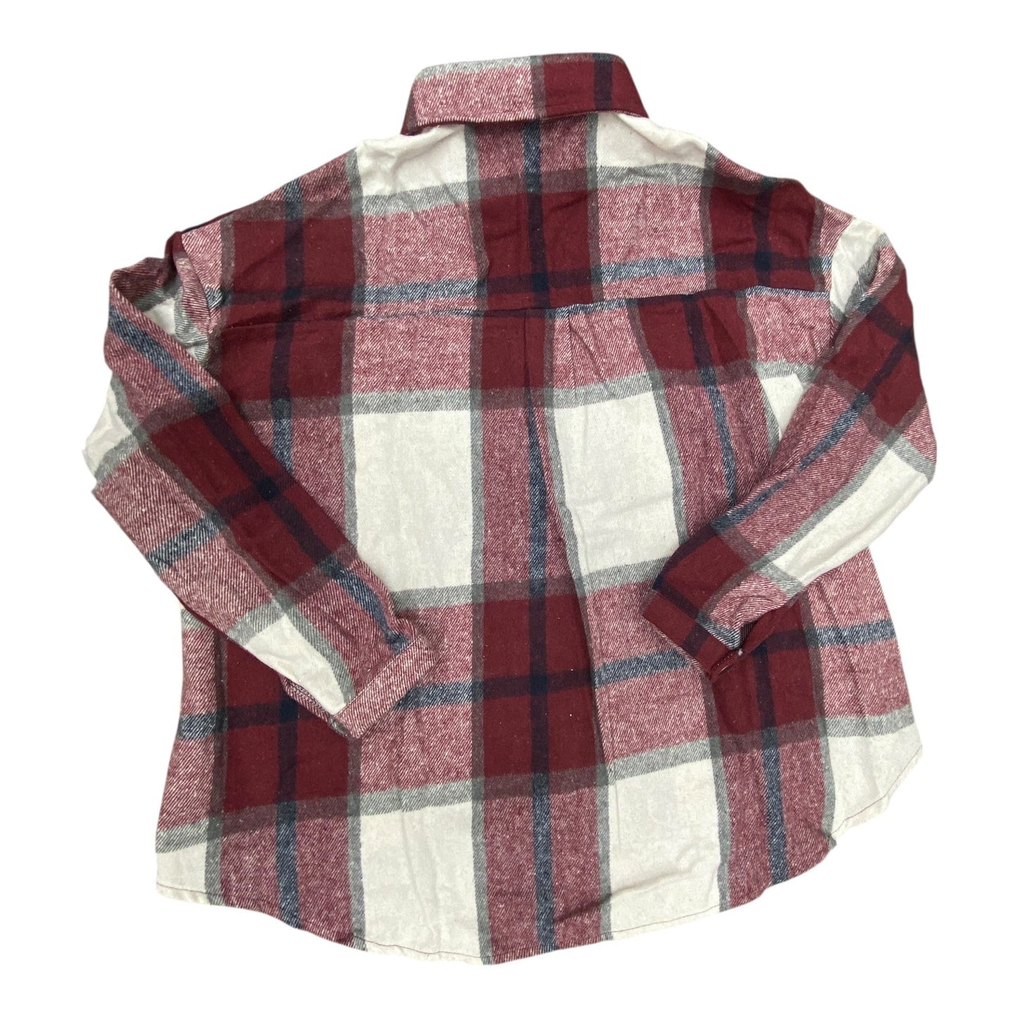 Top Ls By Cmc In Plaid Pattern, Size:M