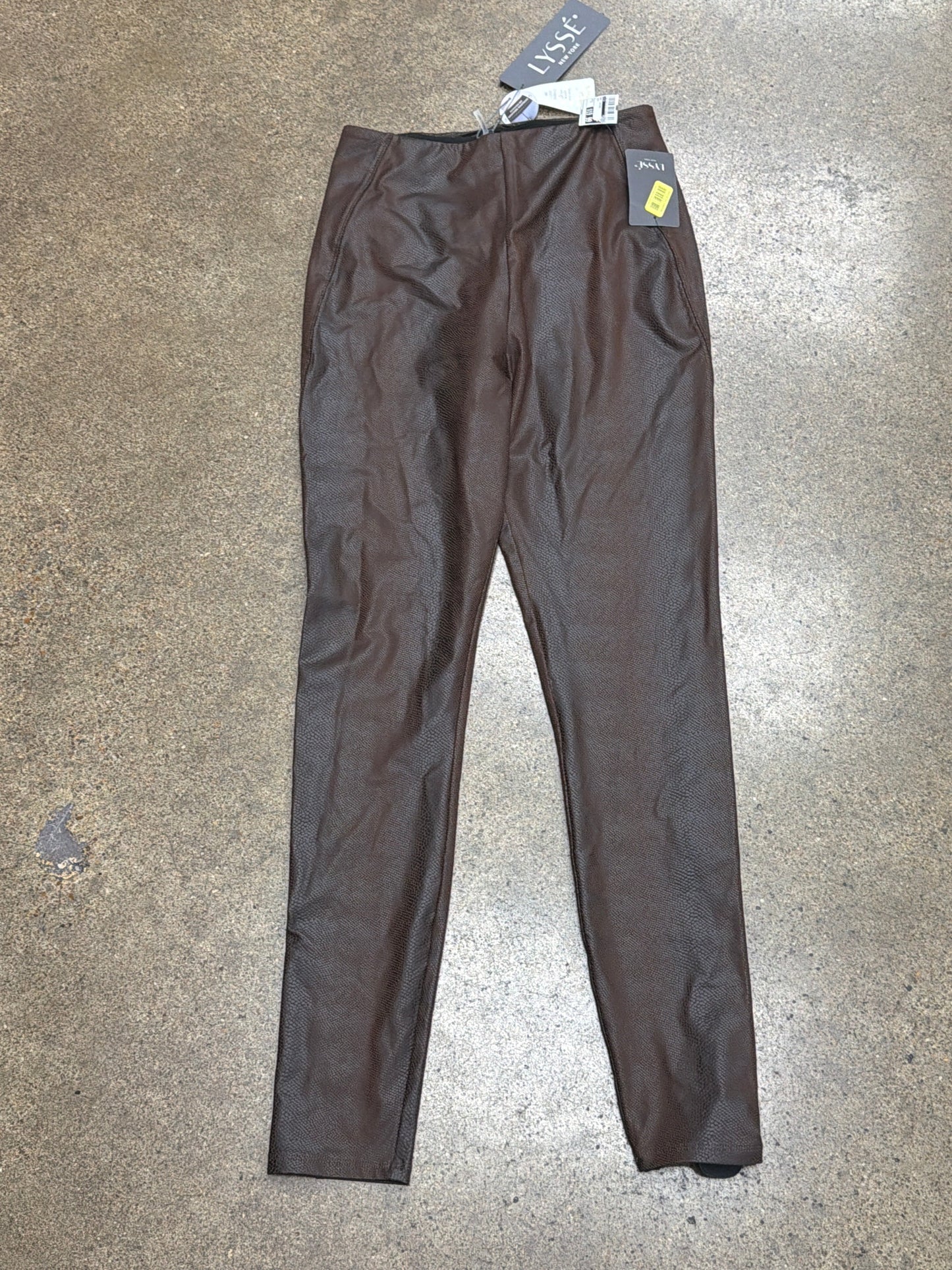 Pants Leggings By Lysse In Brown, Size:S
