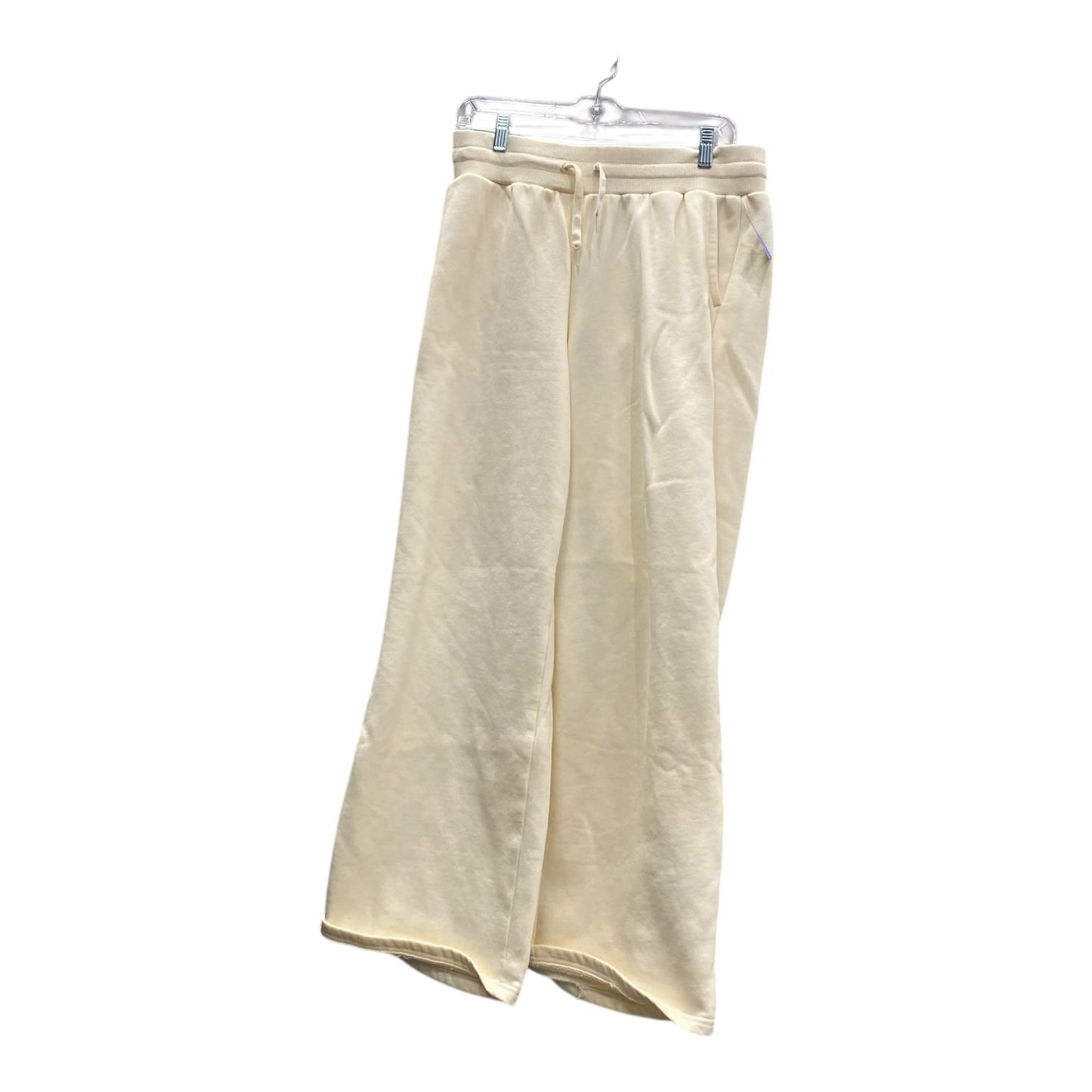 Athletic Pants By Puma In Cream, Size:L