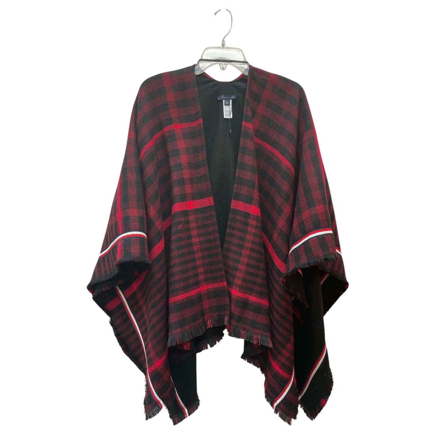 Poncho By Tommy Hilfiger In Red, Size:0