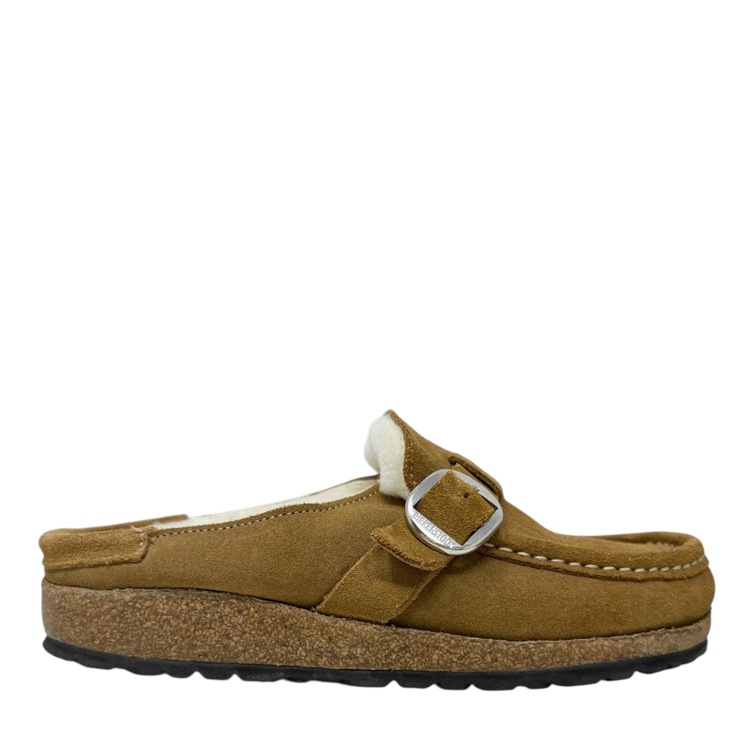 Buckley Shearling Clogs By Birkenstock In Tan, Size: 6