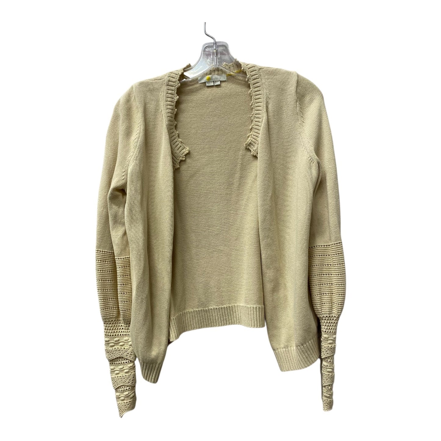 Sweater Cardigan By Boden In Tan, Size:6