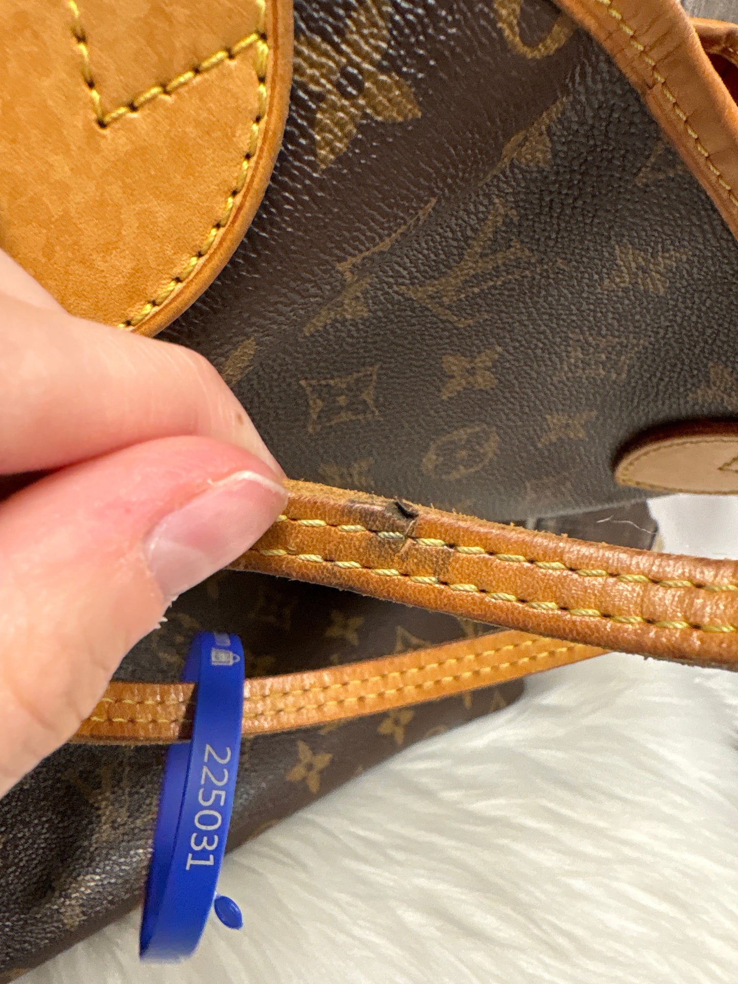 Handbag Luxury Designer By Louis Vuitton, Size: Large