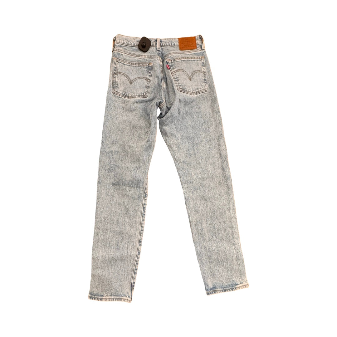 Jeans Boyfriend By Levis In Blue Denim, Size:0