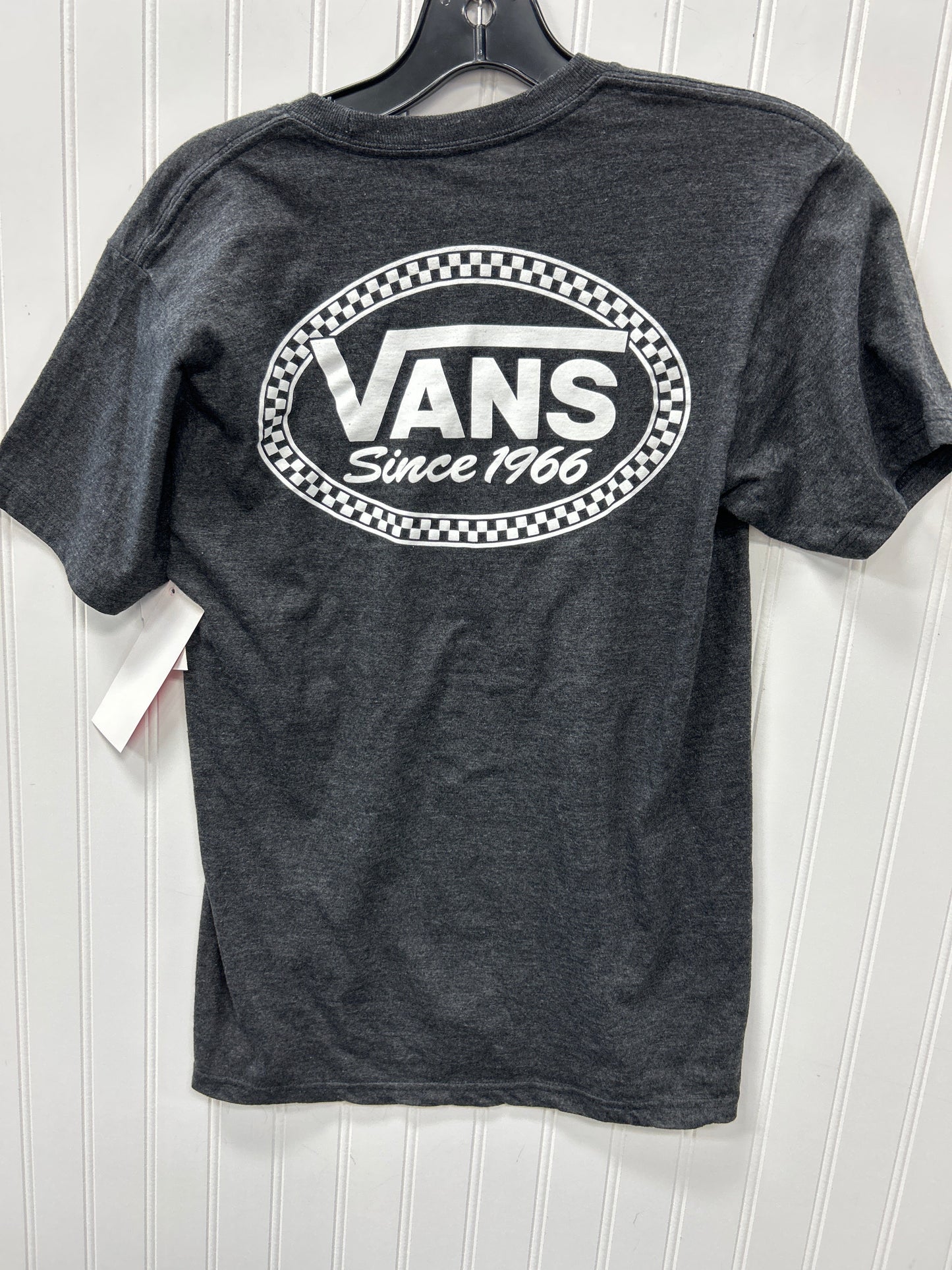 Top Ss By Vans In Grey, Size:S