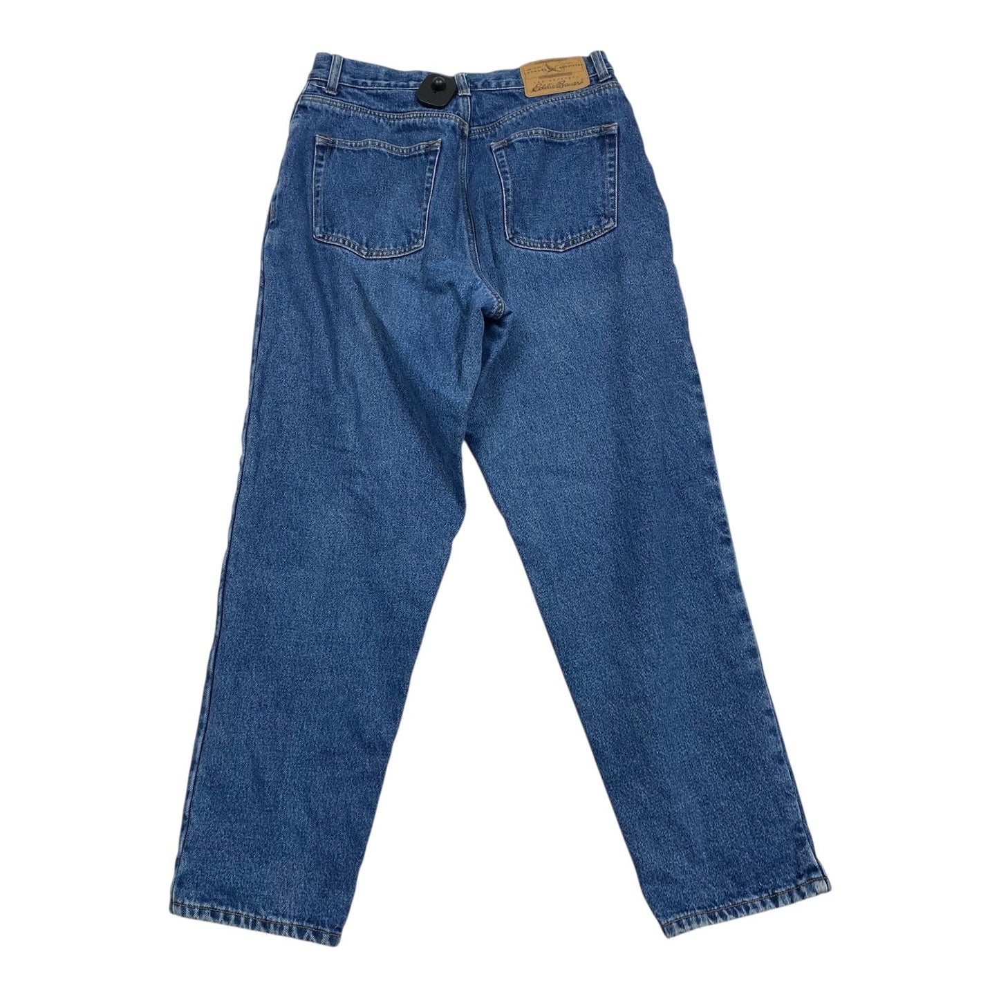 Jeans Straight By Eddie Bauer In Blue Denim, Size:10P