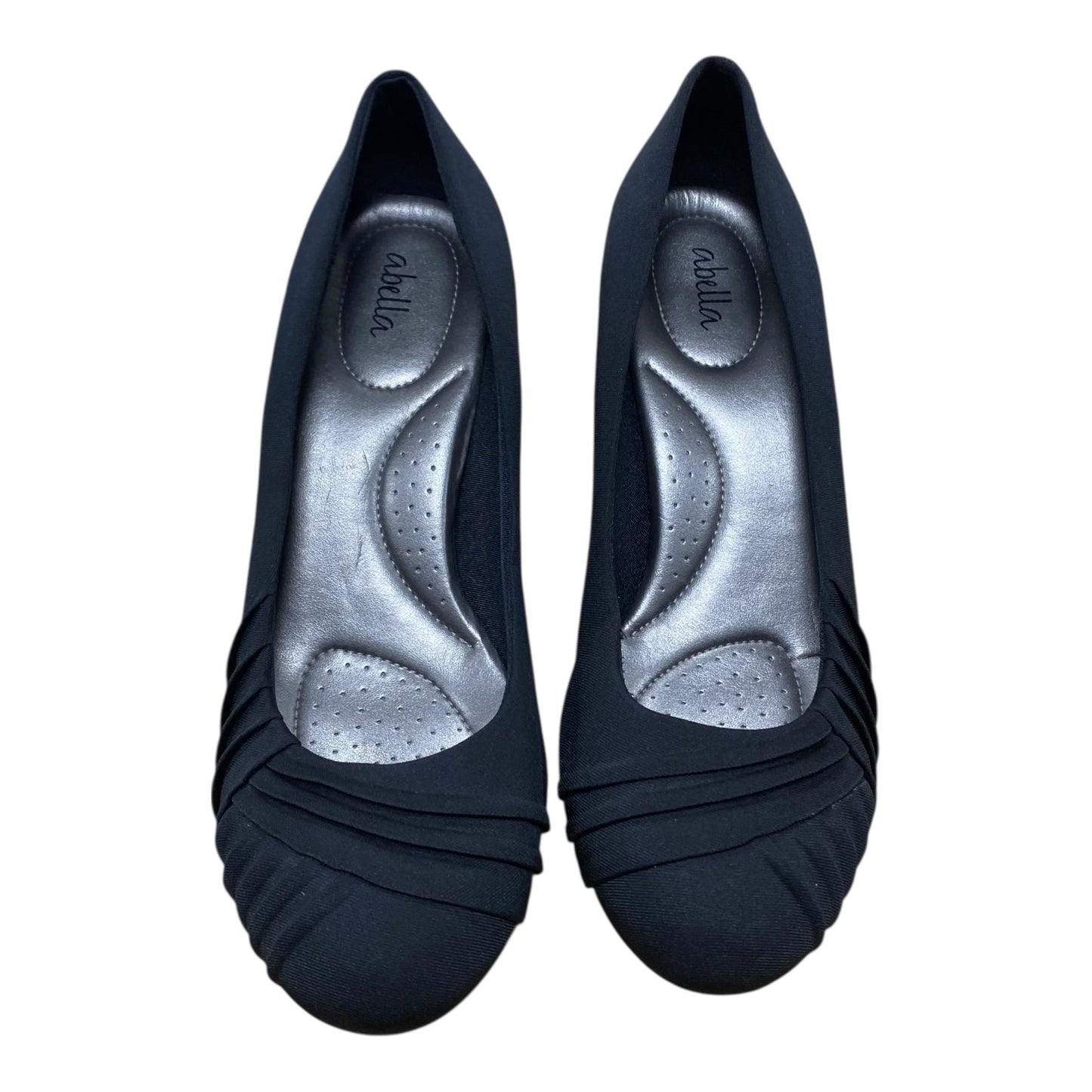 Shoes Heels Kitten By Abella In Black, Size:8.5
