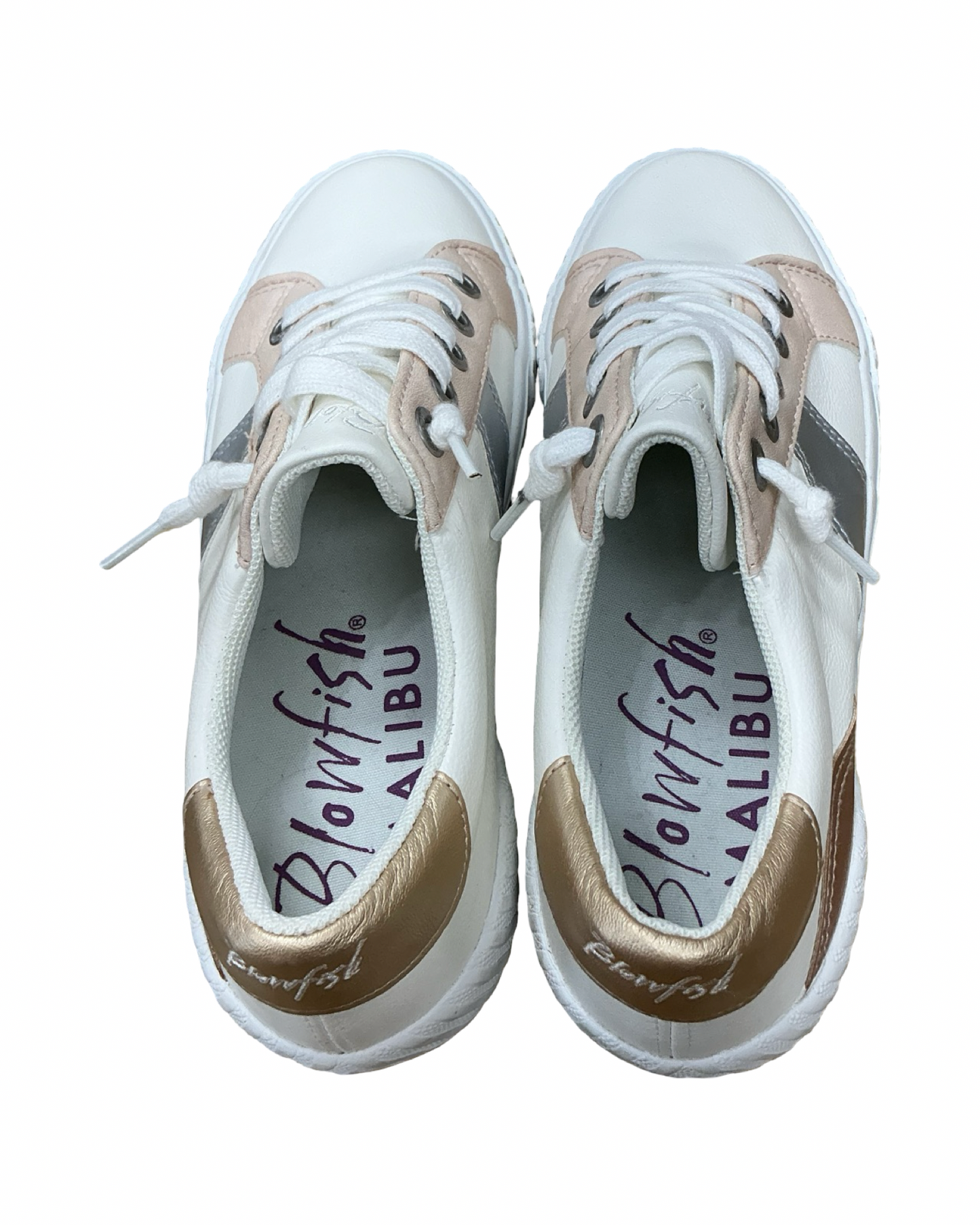 Shoes Sneakers By Blowfish In Cream & Pink, Size:8