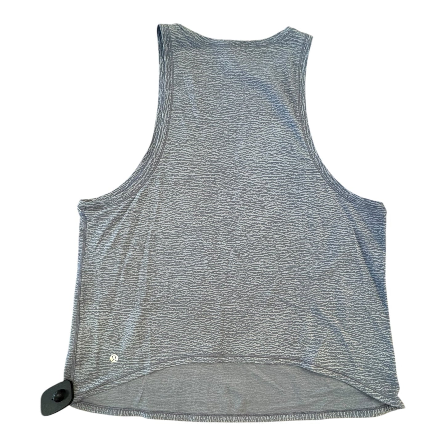 Athletic Tank Top By Lululemon In Grey, Size:12