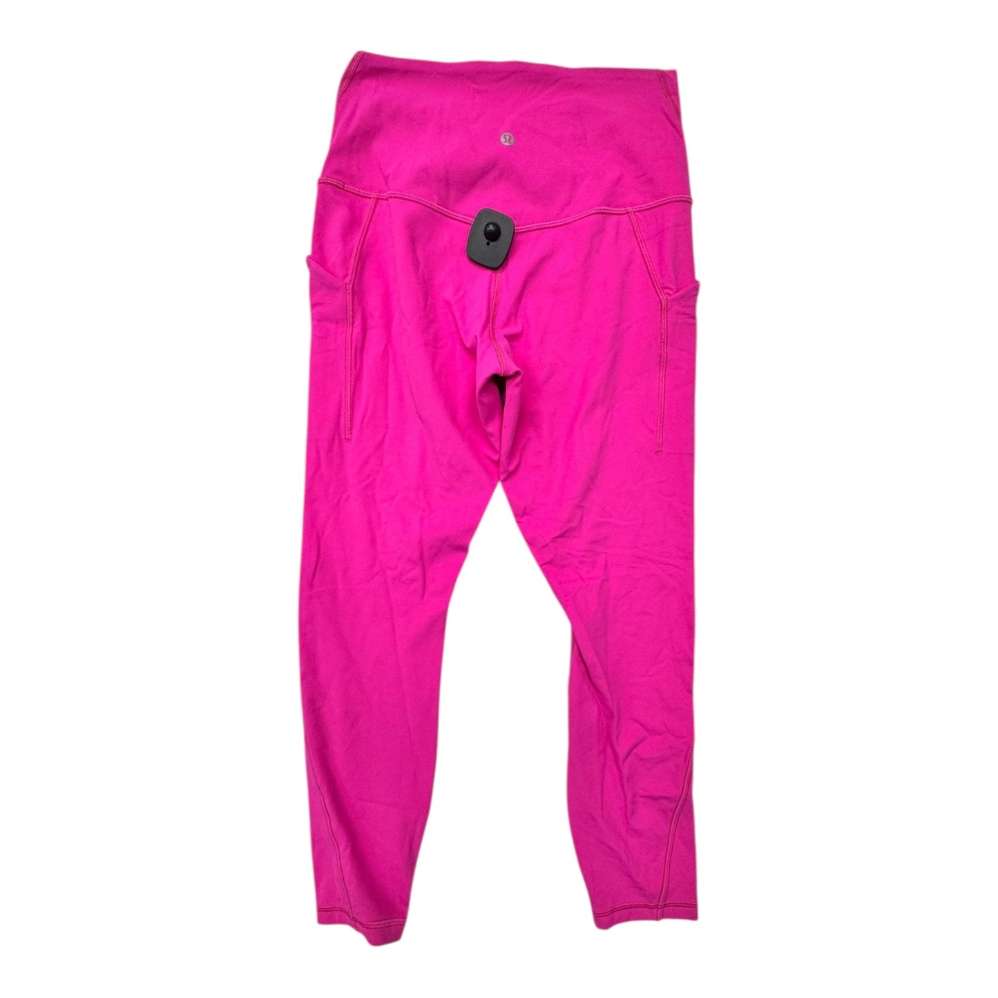 Athletic Leggings By Lululemon In Pink, Size:8