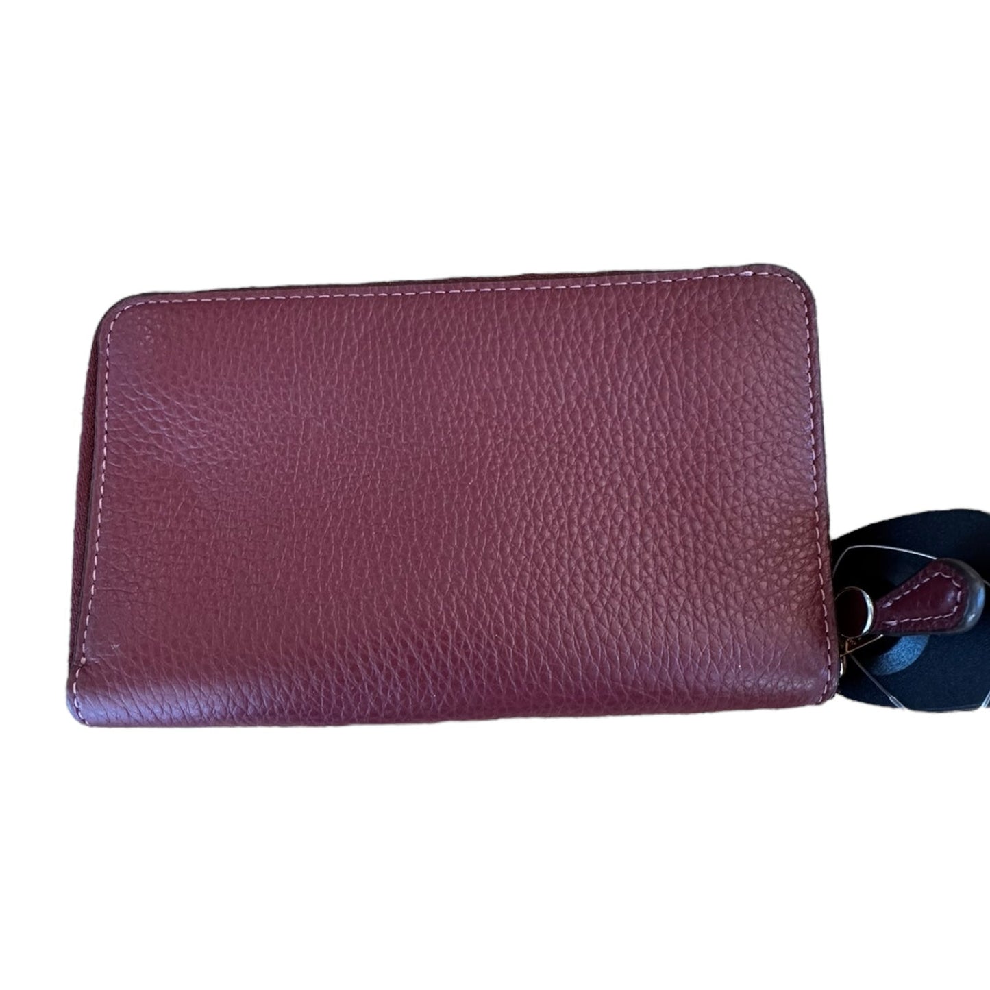 Wallet Designer By Coach In Maroon, Size:Medium