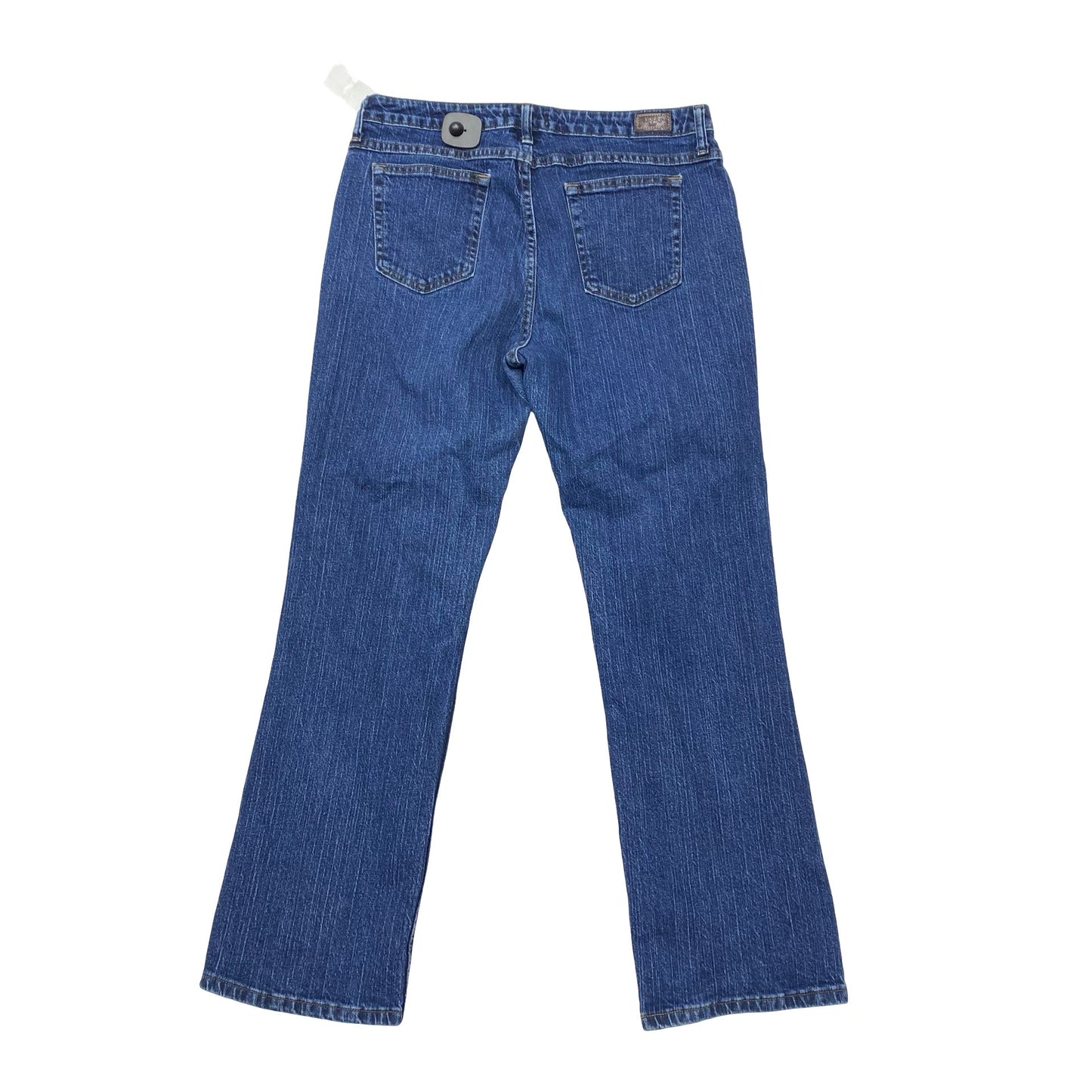 Jeans Straight By Lee In Blue Denim, Size:14