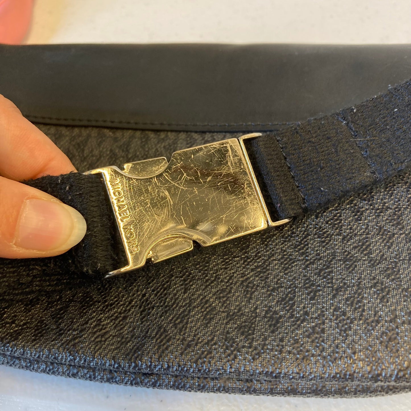 Belt Bag Designer By Michael Kors In Black, Size:Small
