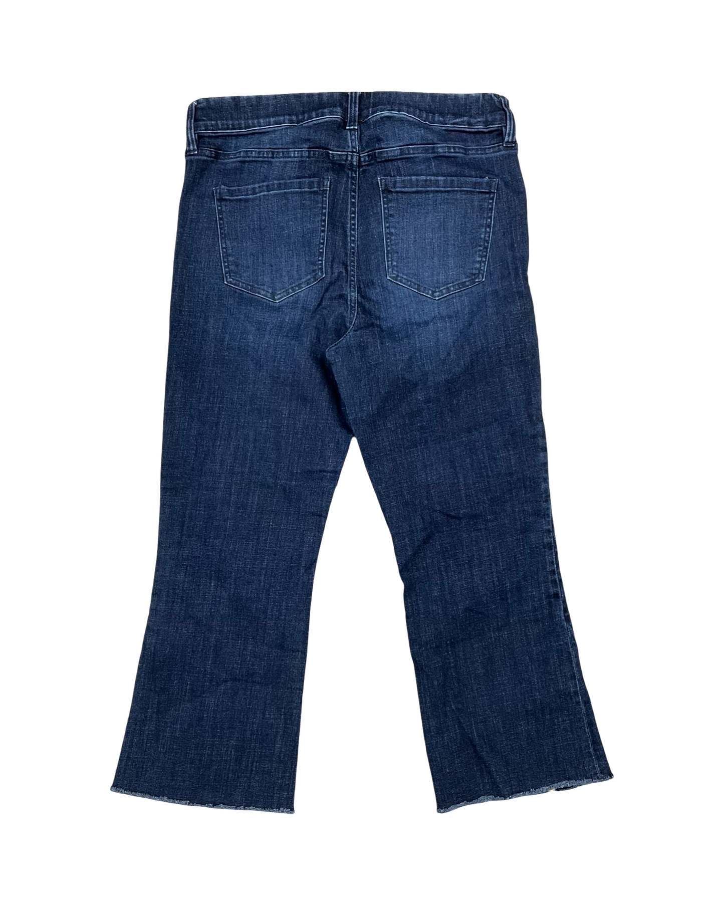 Jeans Straight By Liverpool In Blue Denim, Size:12