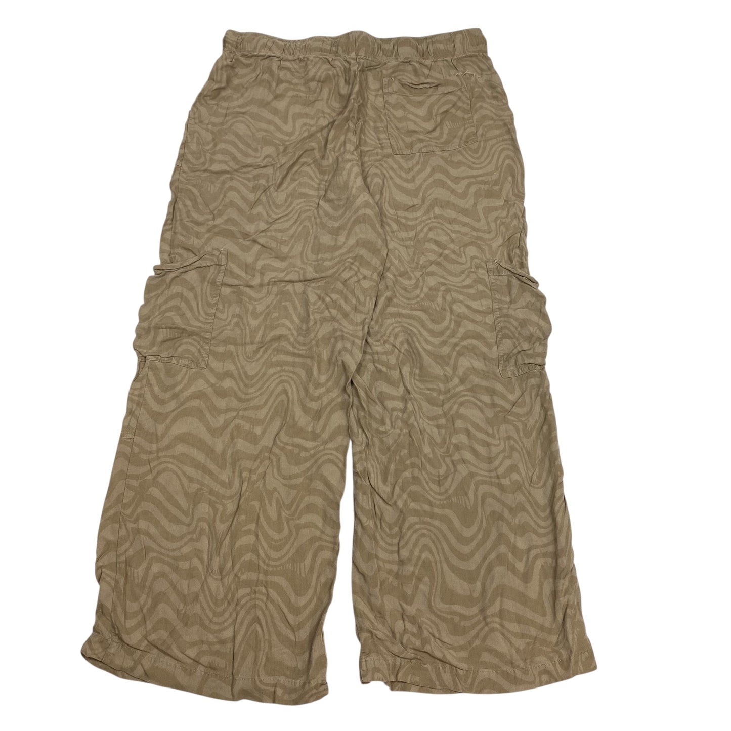 Pants Wide Leg By Urban Outfitters In Brown, Size:Xl
