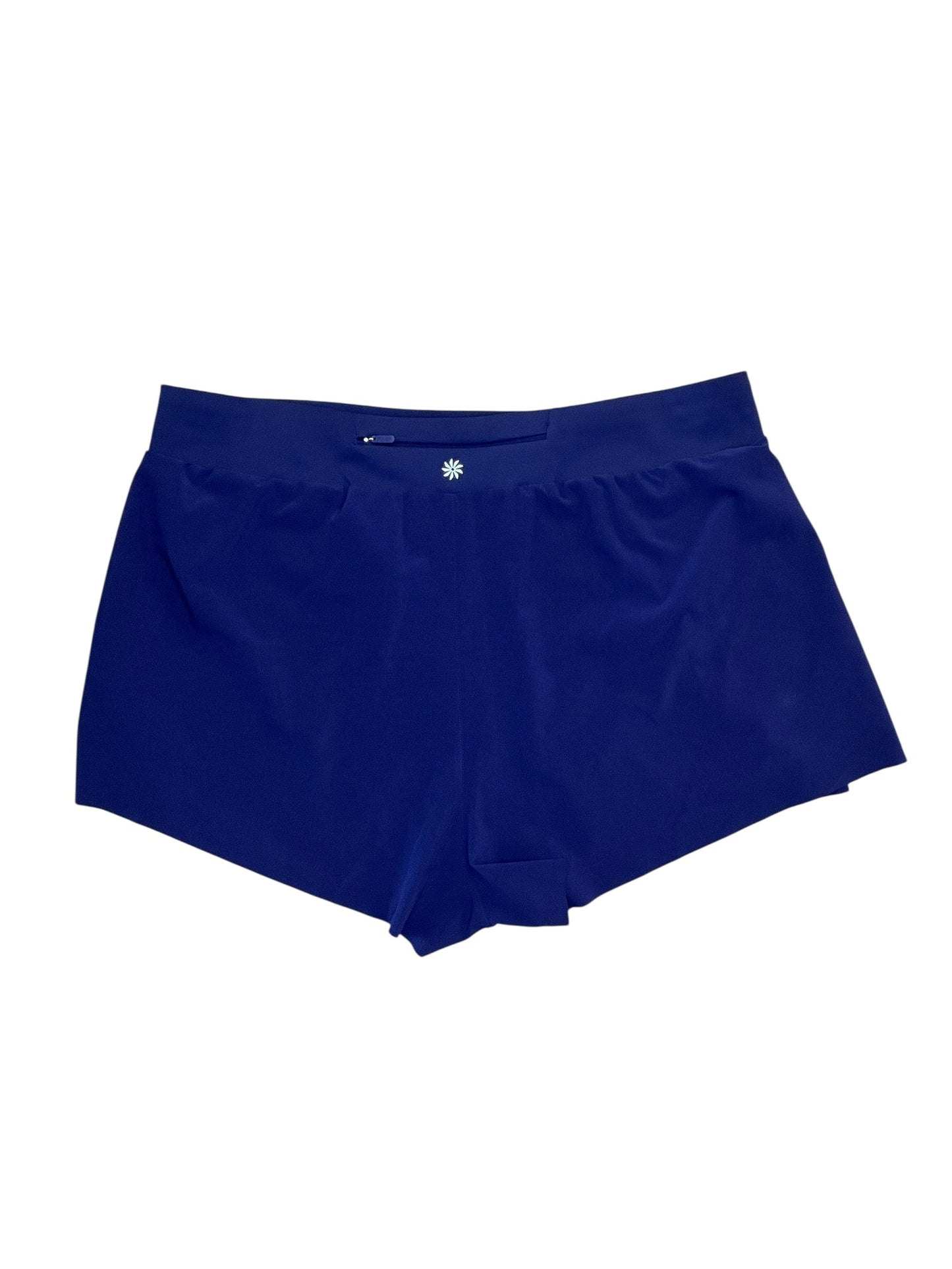 Athletic Shorts By Athleta In Blue, Size:L